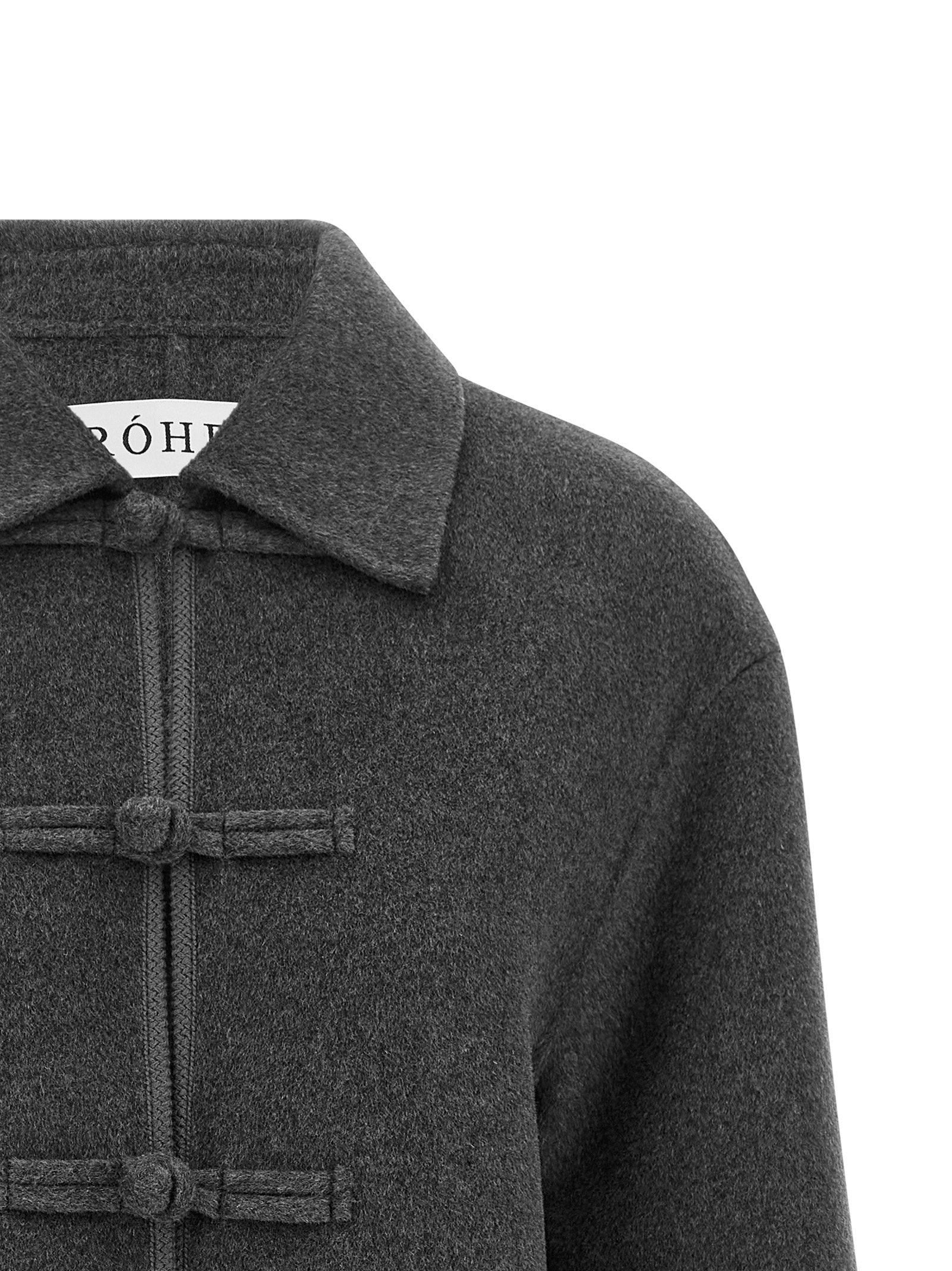 Rohe Pankou Closure Coat – 95% wool 5% cashmere - view 3