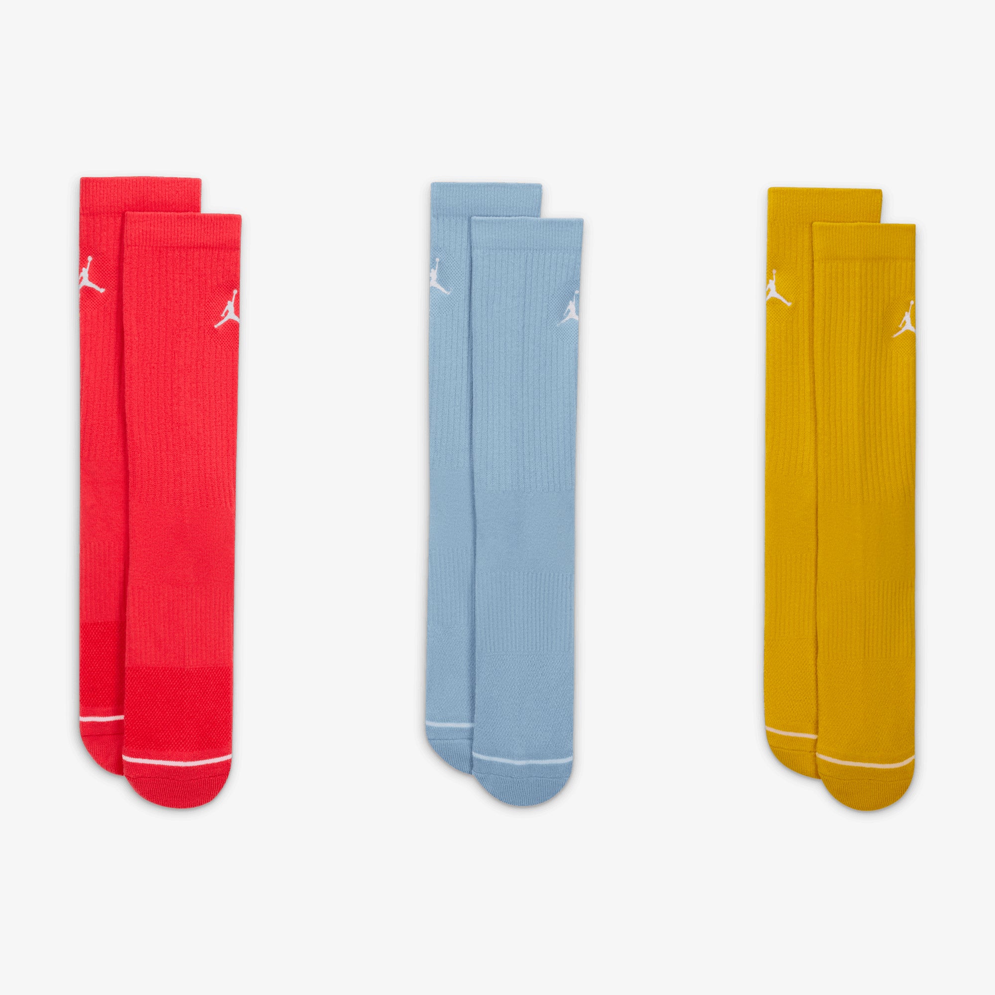 Jordan | EVERYDAY CREW SOCKS (3 PAIRS) { MULTI-COLOR