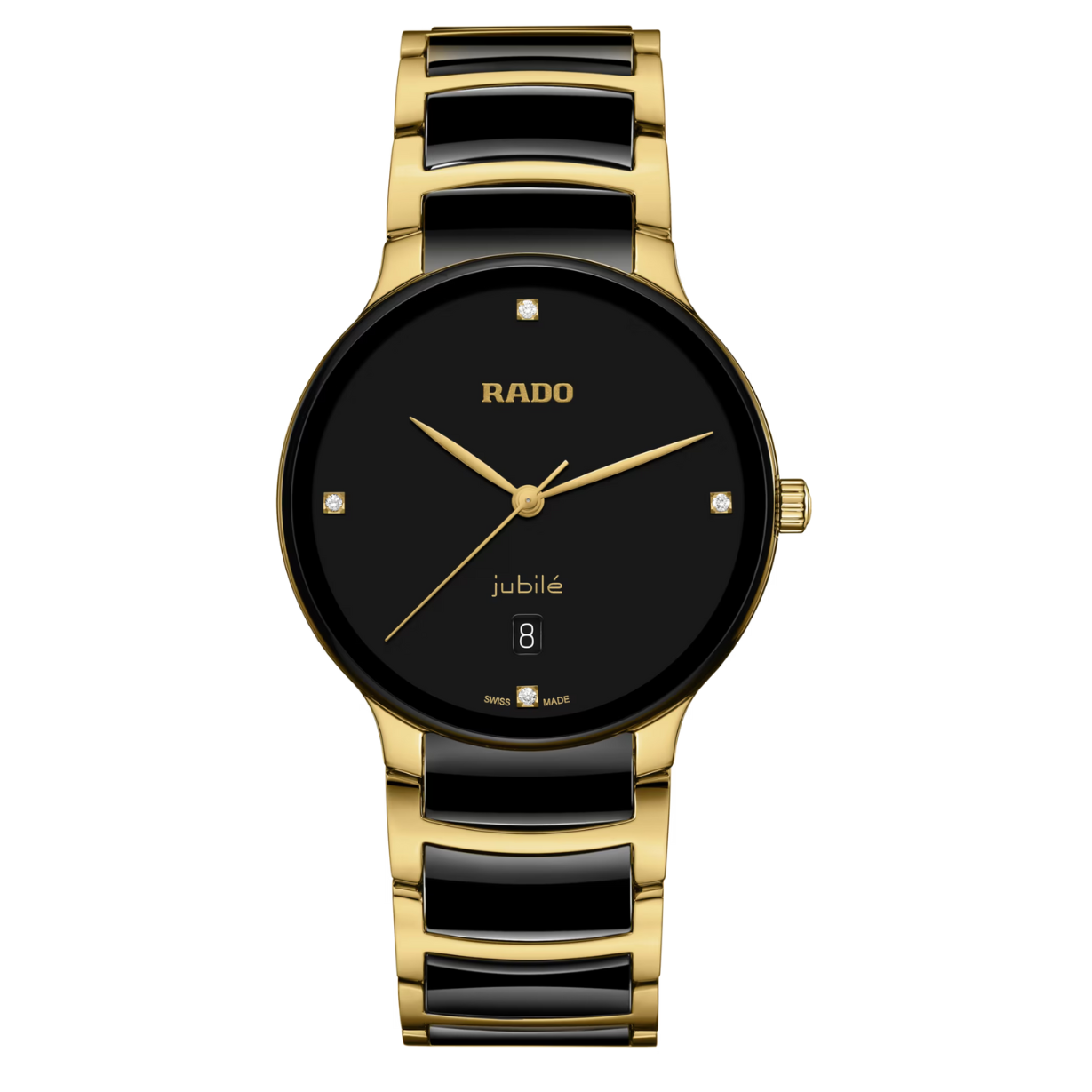 Rado Centrix Black Dial Unisex 39.5mm - view 3