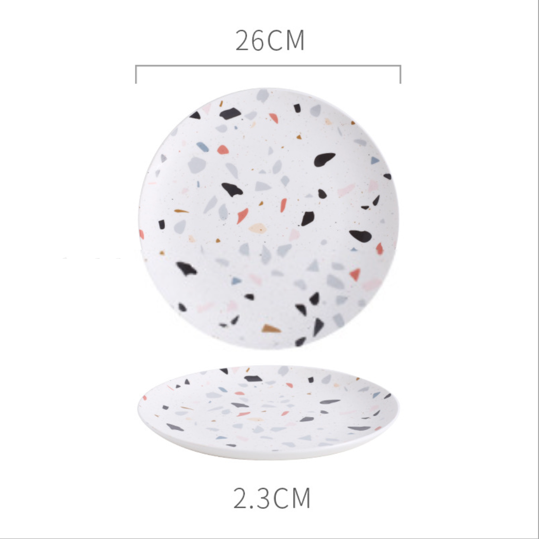Nestasia Terrazzo Dinner Plate - view 2