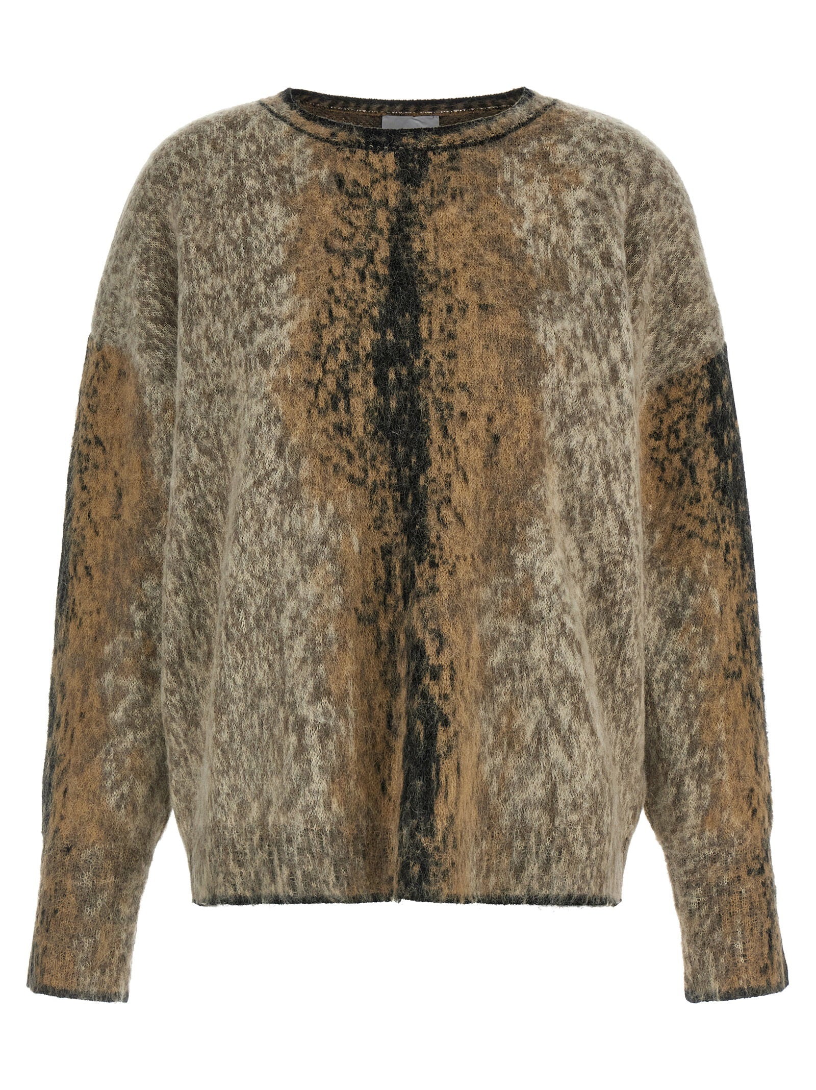 Nude Alpaca And Wool Sweater – 48% wo, 28% pa, 24% wp