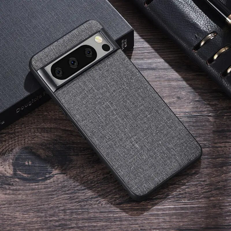 Million Cases Pixel 7 Series Business Weave Fabric Pattern Case