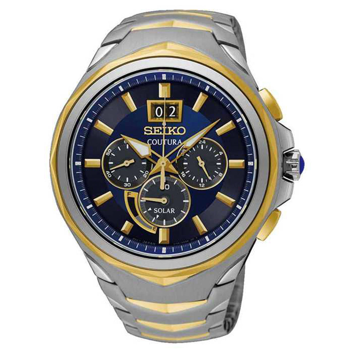 Seiko Coutura Blue Dial Men 45.5mm - view 3