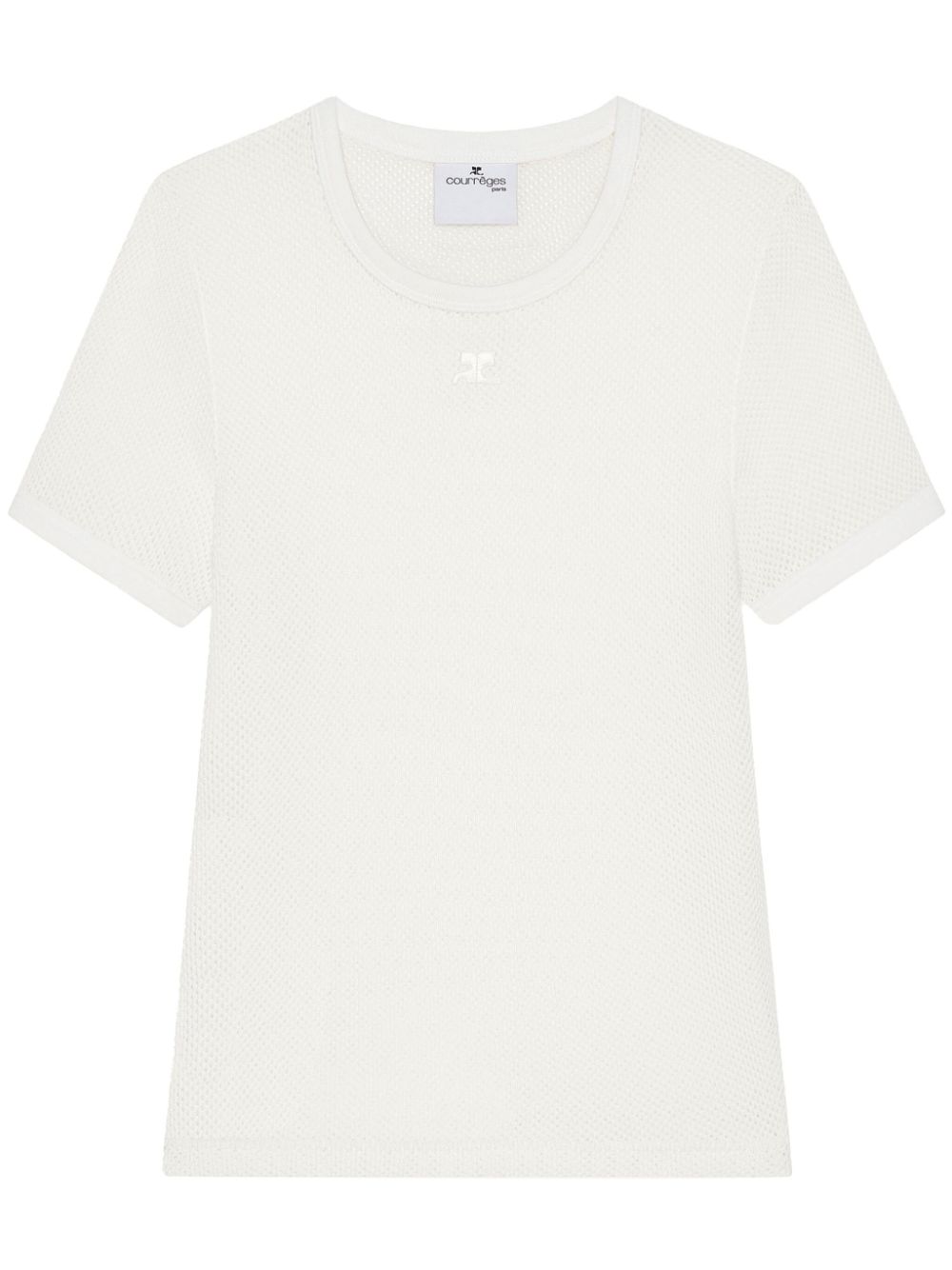 Courreges Pre Courrèges Mesh T-shirt – Cotton 100%