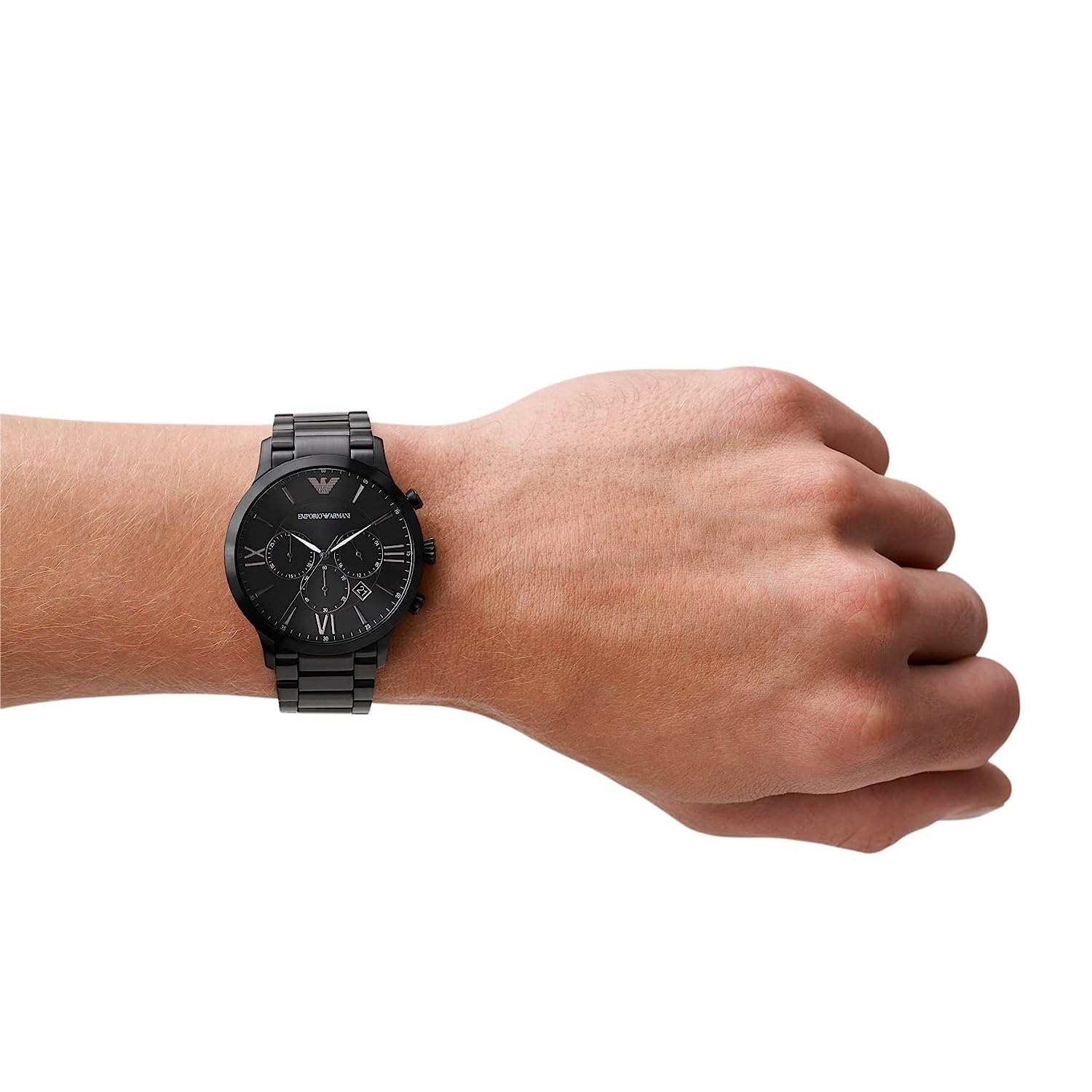 Emporio Armani Renato Black DialMen 43mm - view 2