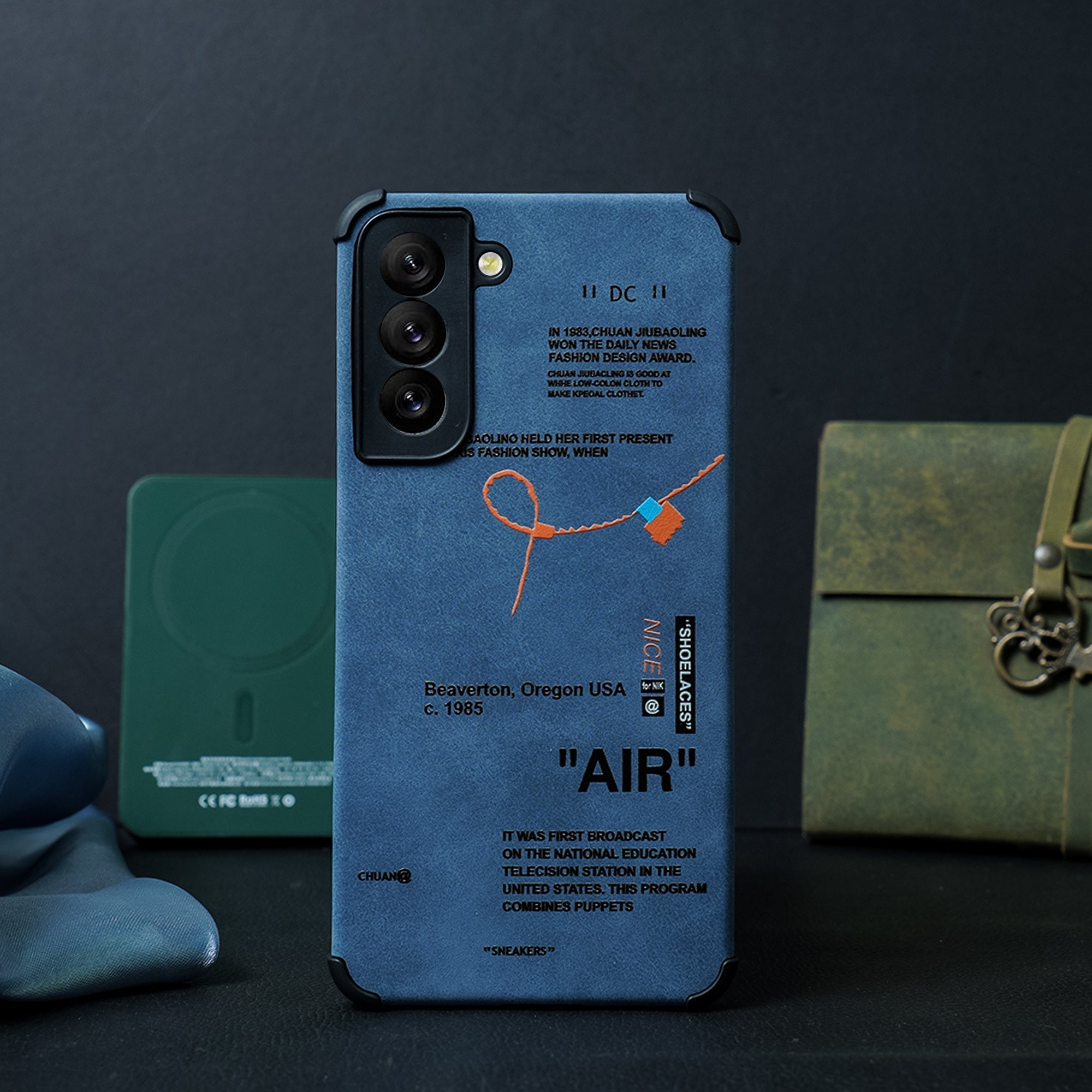 Samsung Galaxy Series Sneaker Label Leather Edge Case - view 10