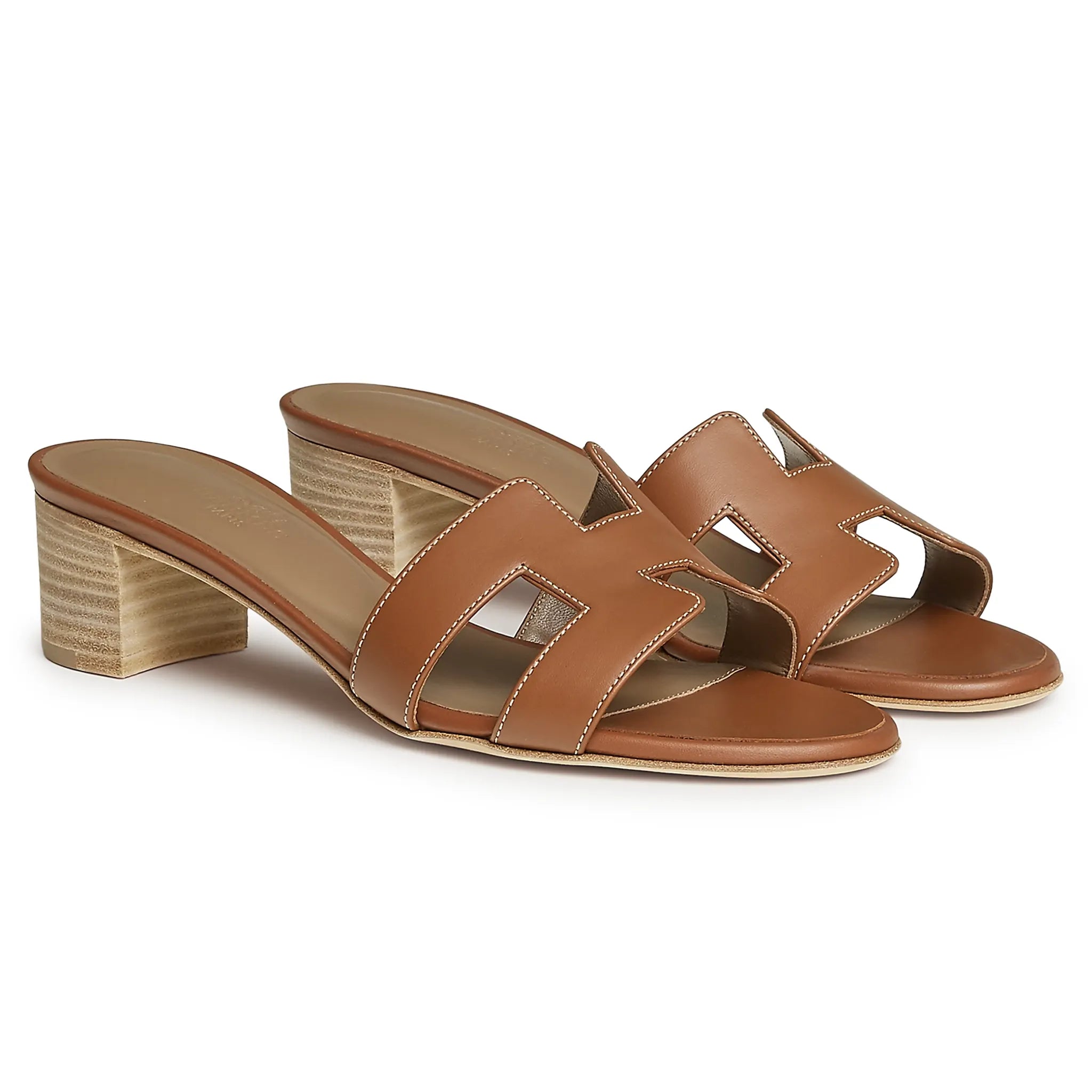 Hermès Paris Oasis Gold Sandal - view 2