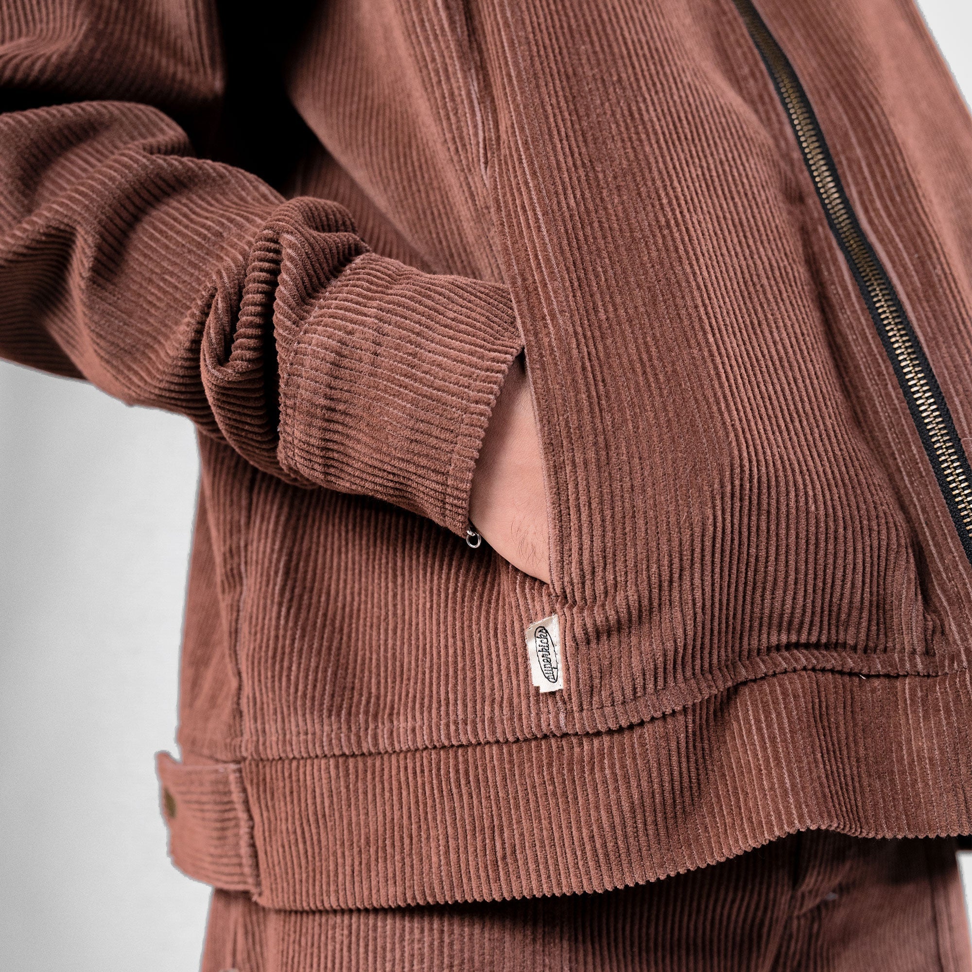 Superkicks | Corduroy Jacket { Mud Brown - view 6