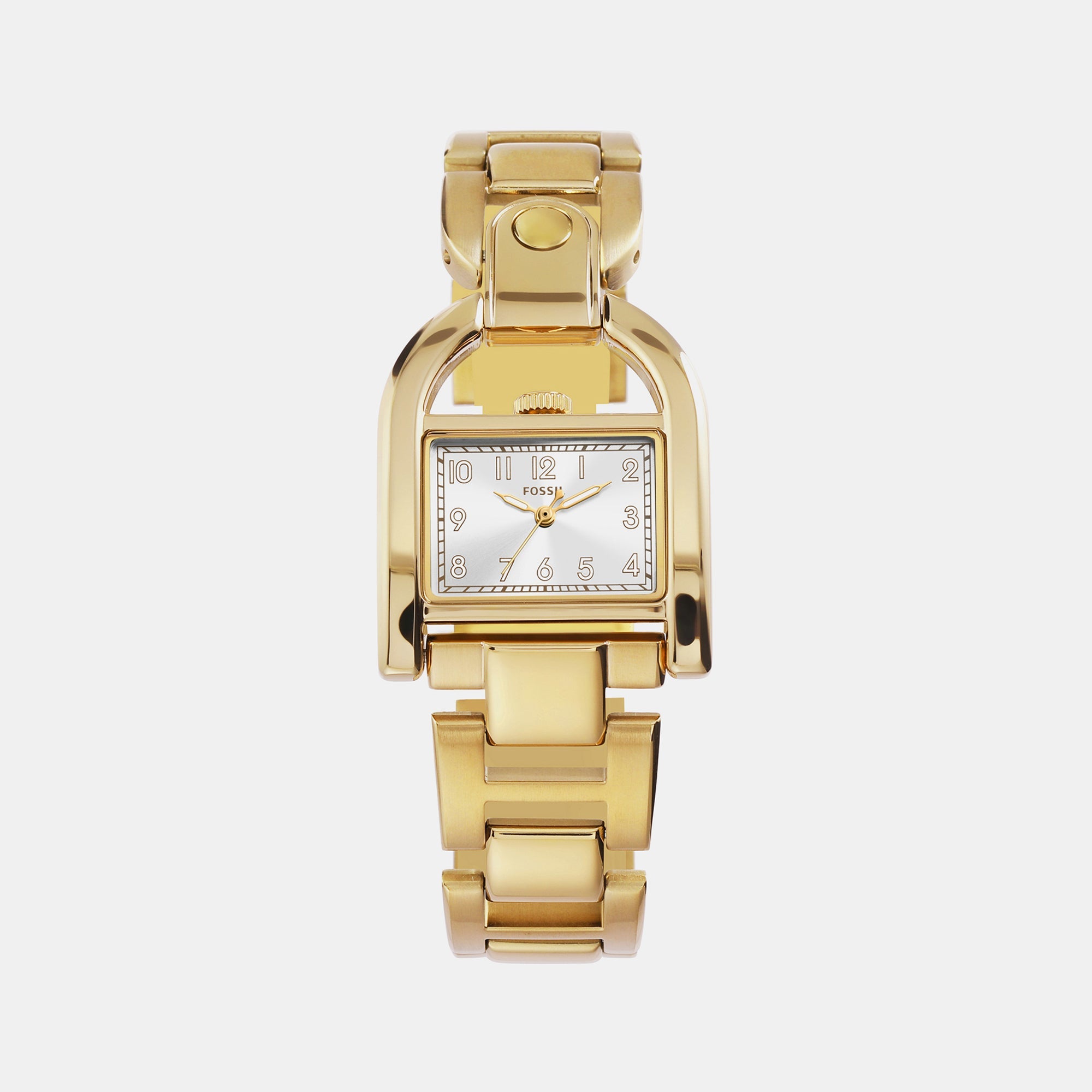 Fossil Harwell Women Quartz Silver Dial Analog Stainless Steel Watch ES5327