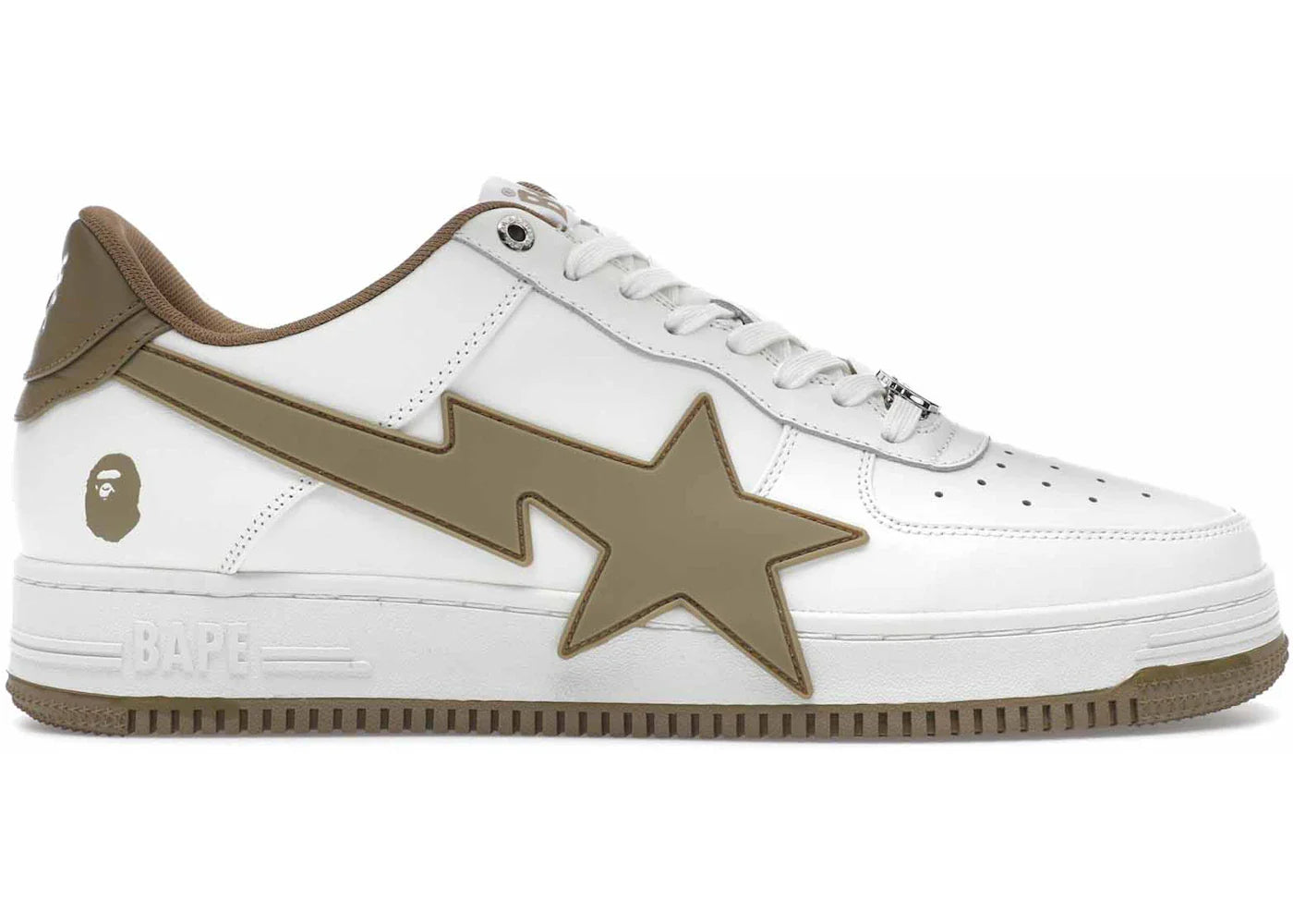 Sta os 2 – A Bathing Ape Bape Sta OS #2 White Beige