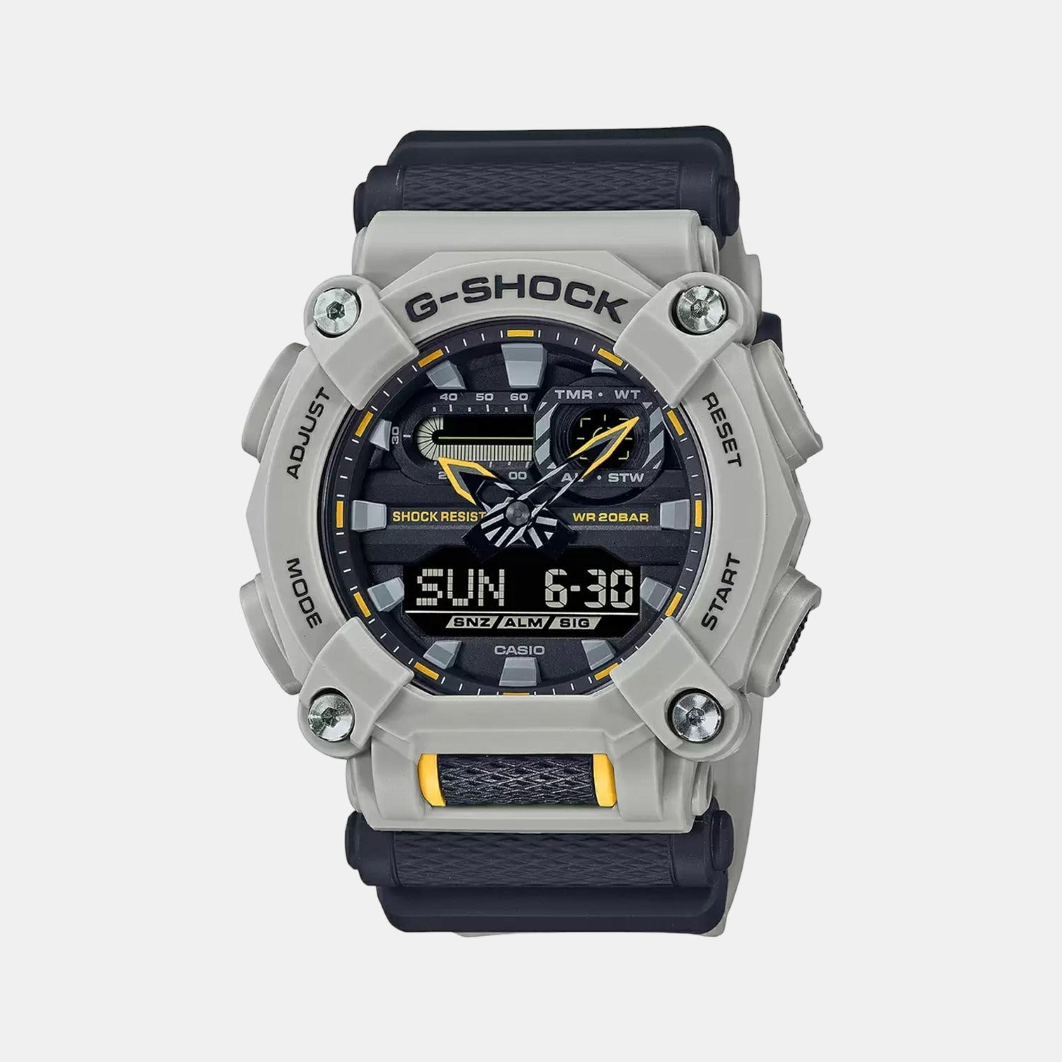 Casio G-Shock Men Quartz Black Dial Analog-Digital Resin Watch G1119