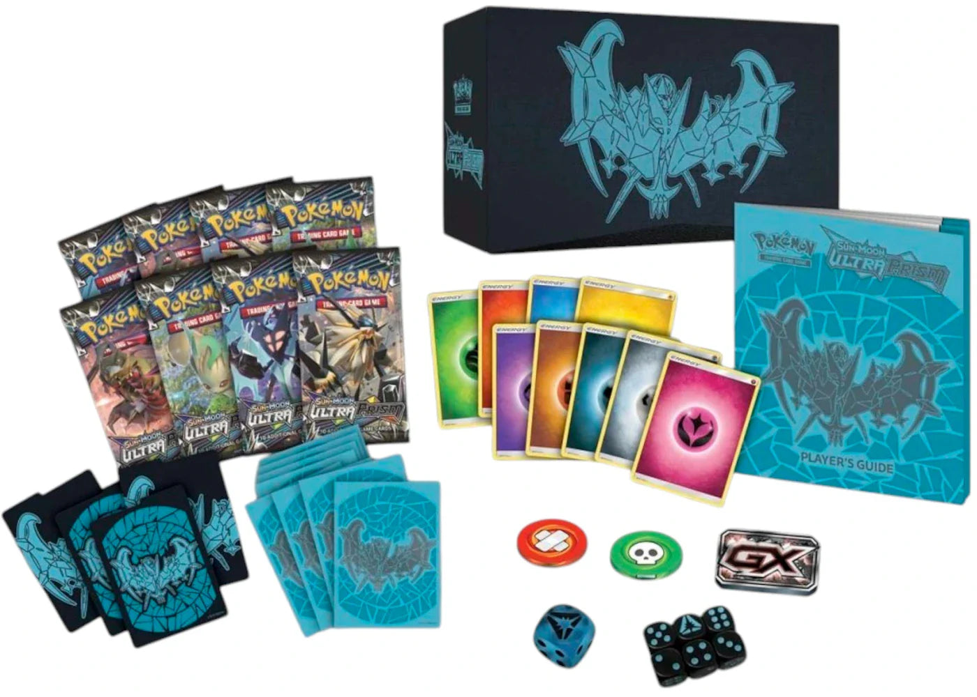 Pokémon 2018 Pokemon TCG Sun & Moon Ultra Prism Elite Trainer Box Dawn Wings Necrozma - view 2