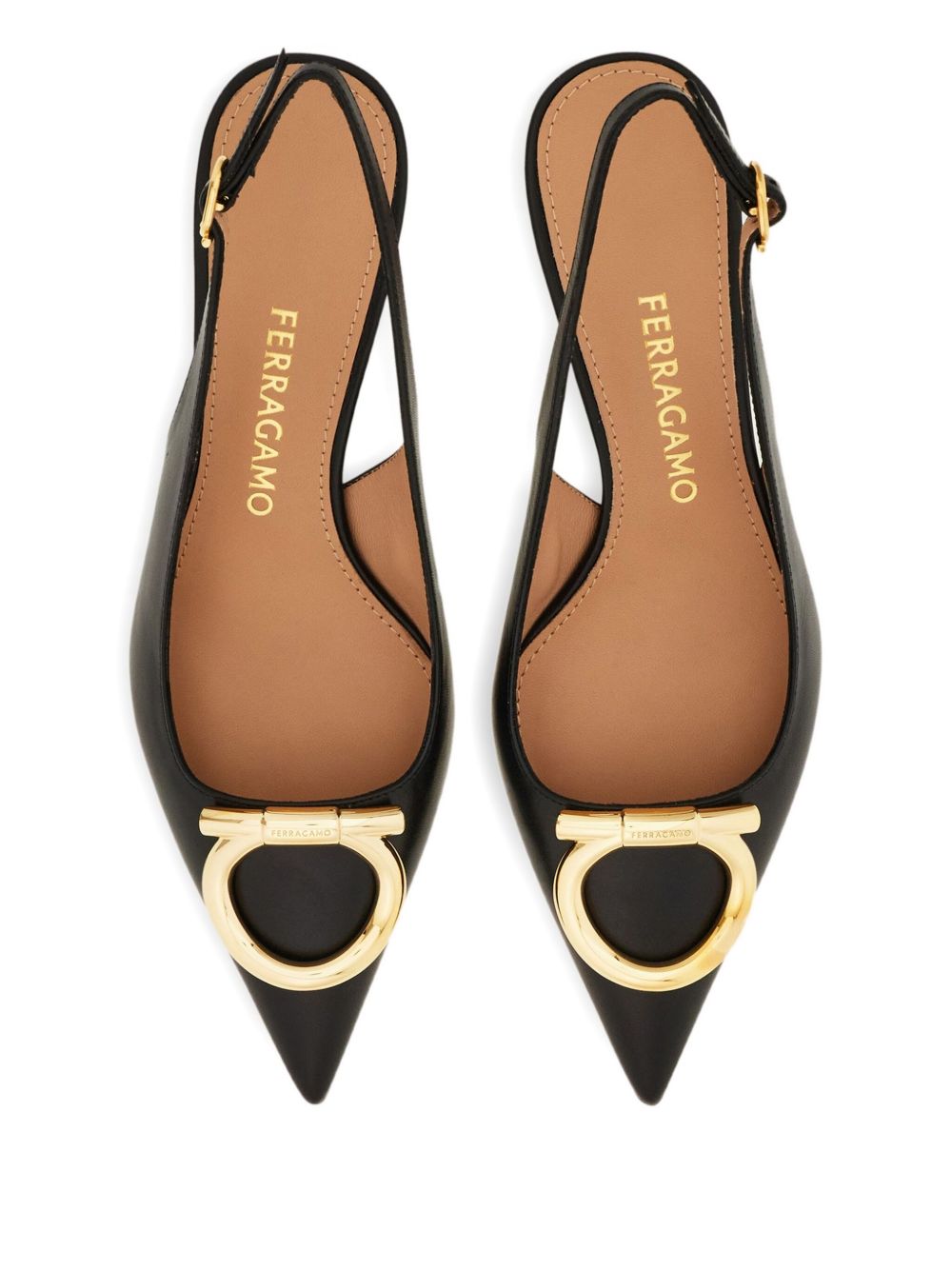 Ferragamo With Heel BLACK – Upper: 100% Goat - view 3
