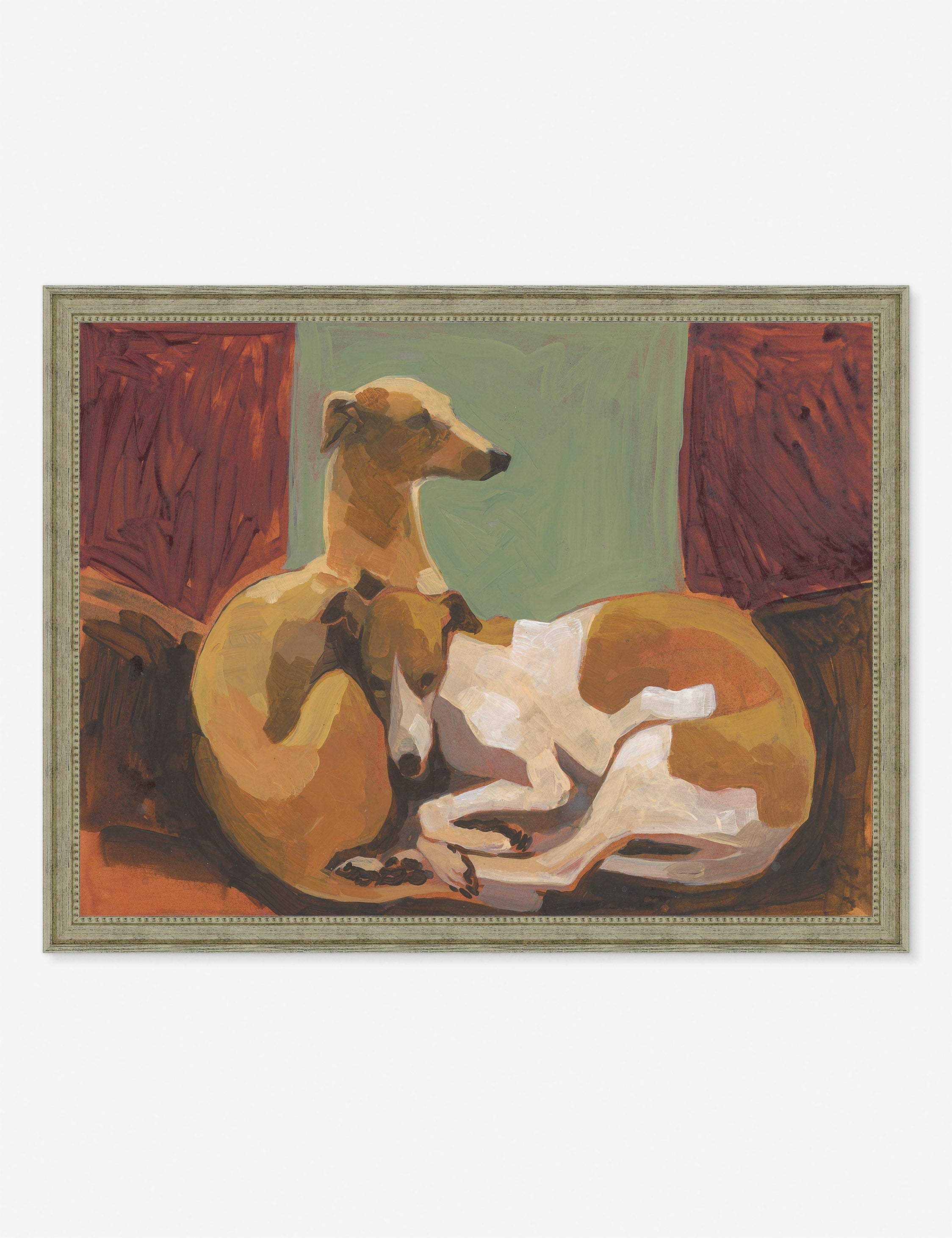Lulu and Georgia Guinefort I Wall Art by Kathy Mann - view 2