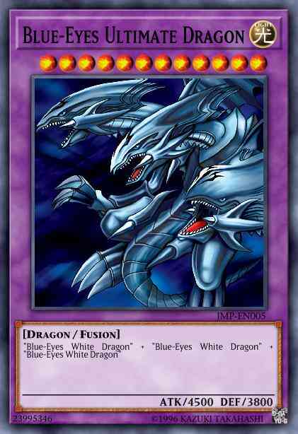Yu-Gi-Oh! Blue-Eyes Ultimate Dragon - JMP-EN005 - Secret Rare - Limited