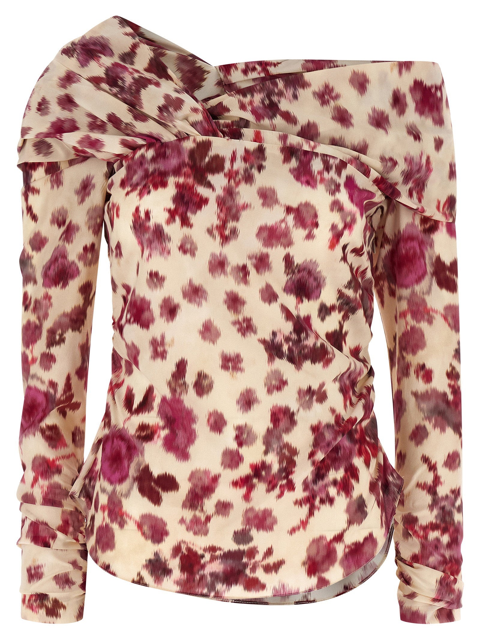 Isabel marant t-shirts – Isabel Marant Danka Top – 91% silk, 9% elastane