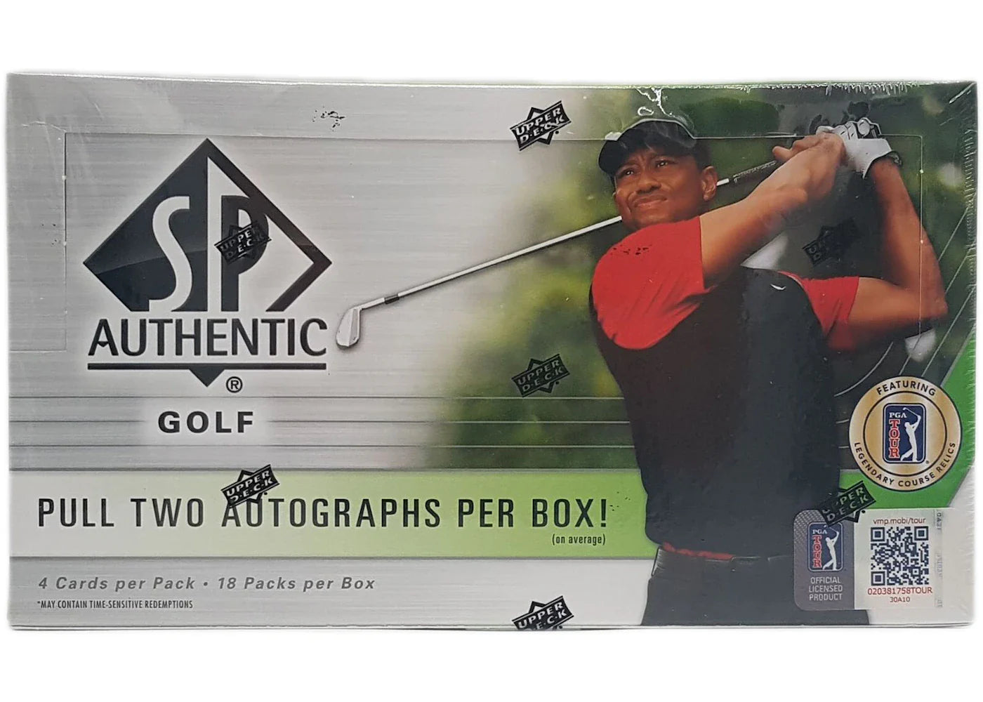 2021 Upper Deck SP Authentic Golf Hobby Box