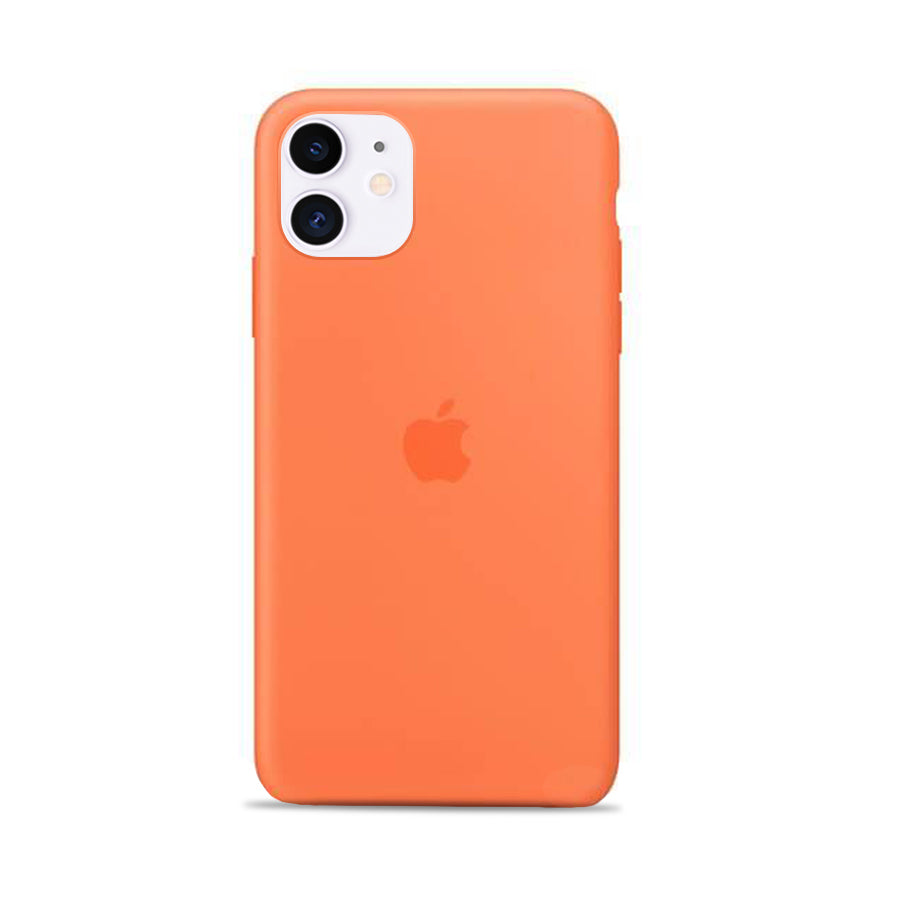 KShop Silicone Case For iPhone 11 - Kumquat