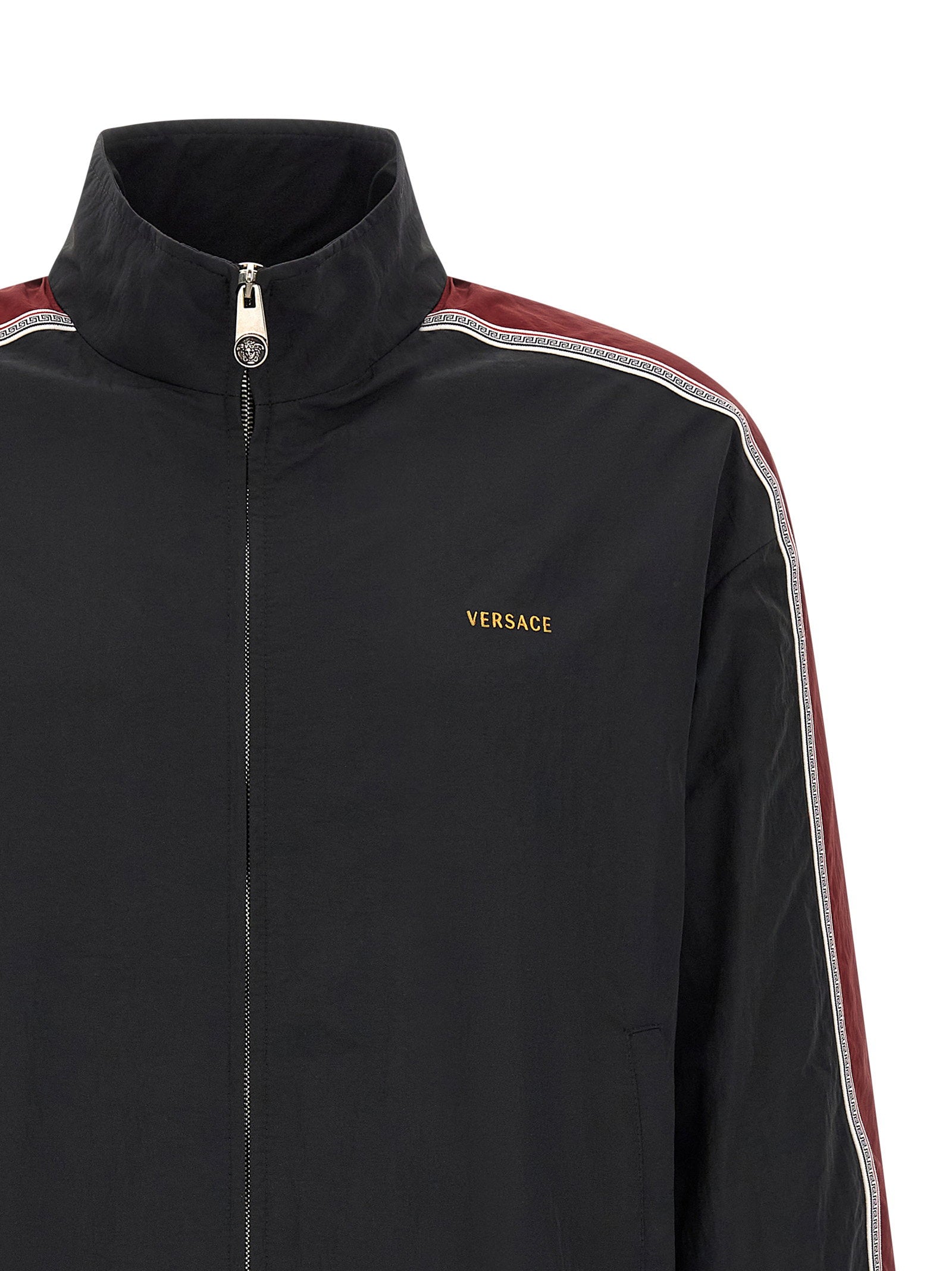 Versace Craquelé-effect Blouson – 100% polyamide - view 3