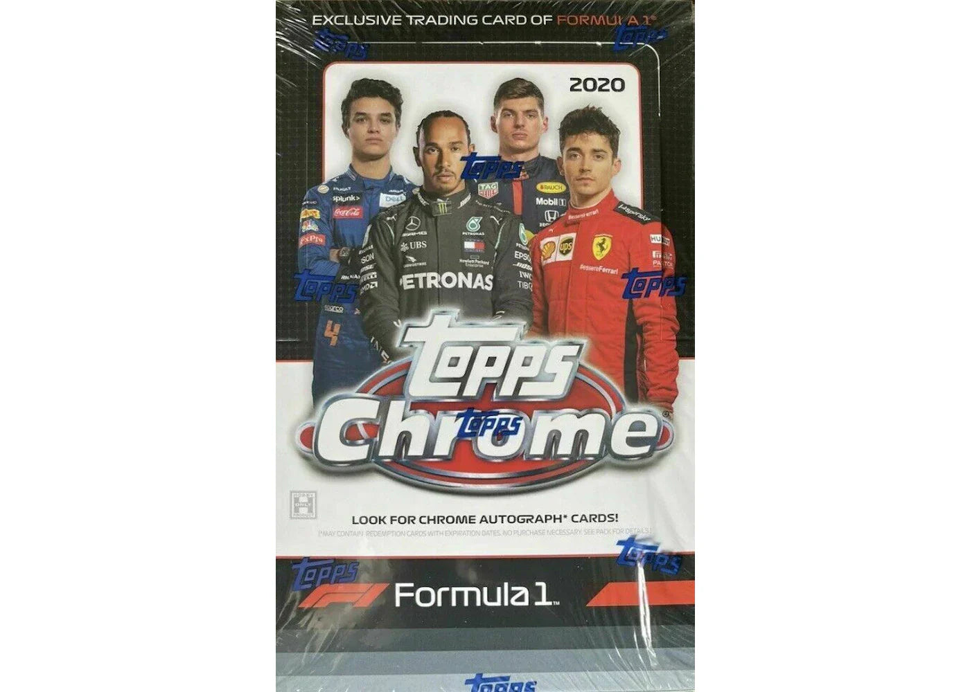 2020 Topps Chrome Formula 1 Racing Hobby Box
