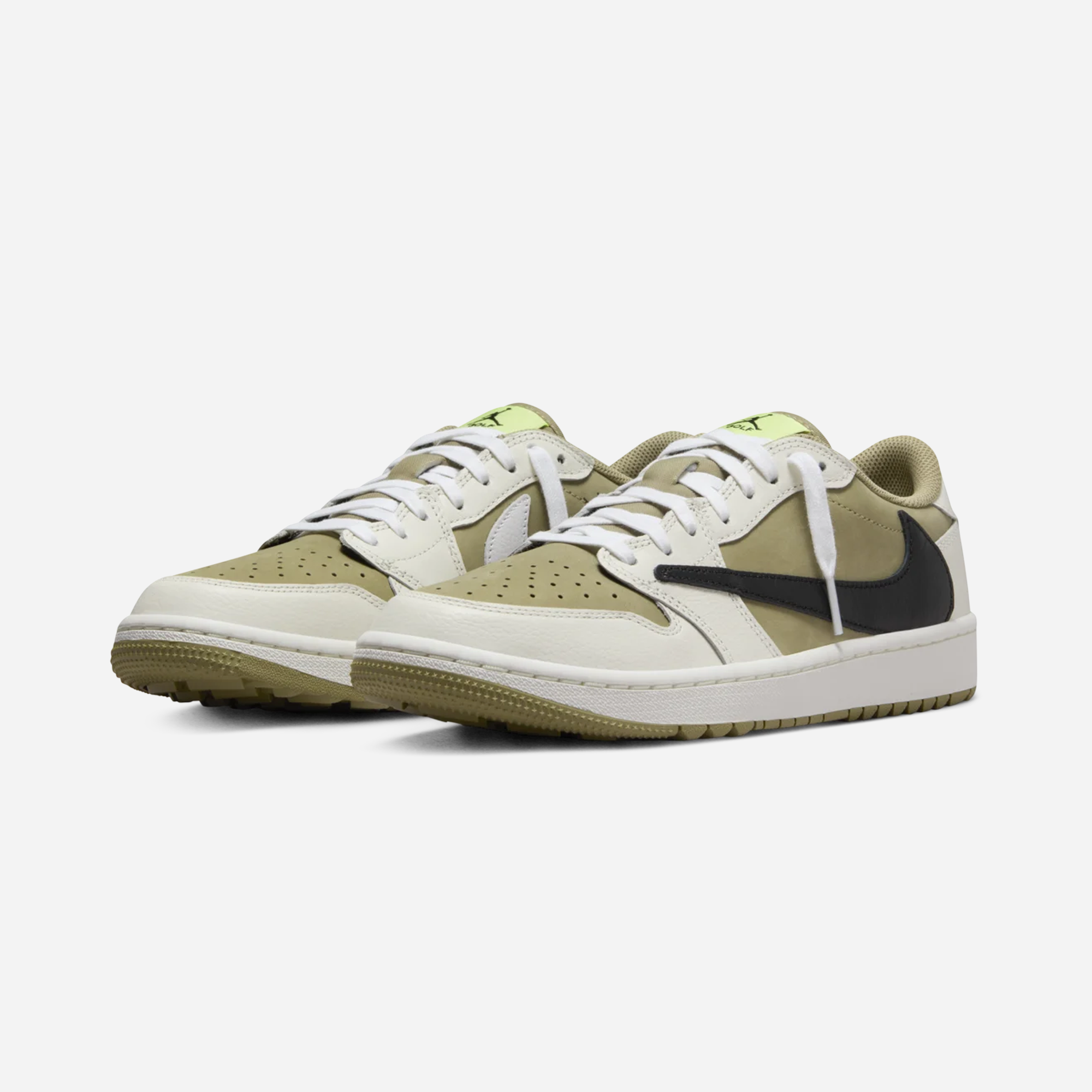 Nike Jordan 1 Retro Low Golf Travis Scott Neutral Olive - view 2