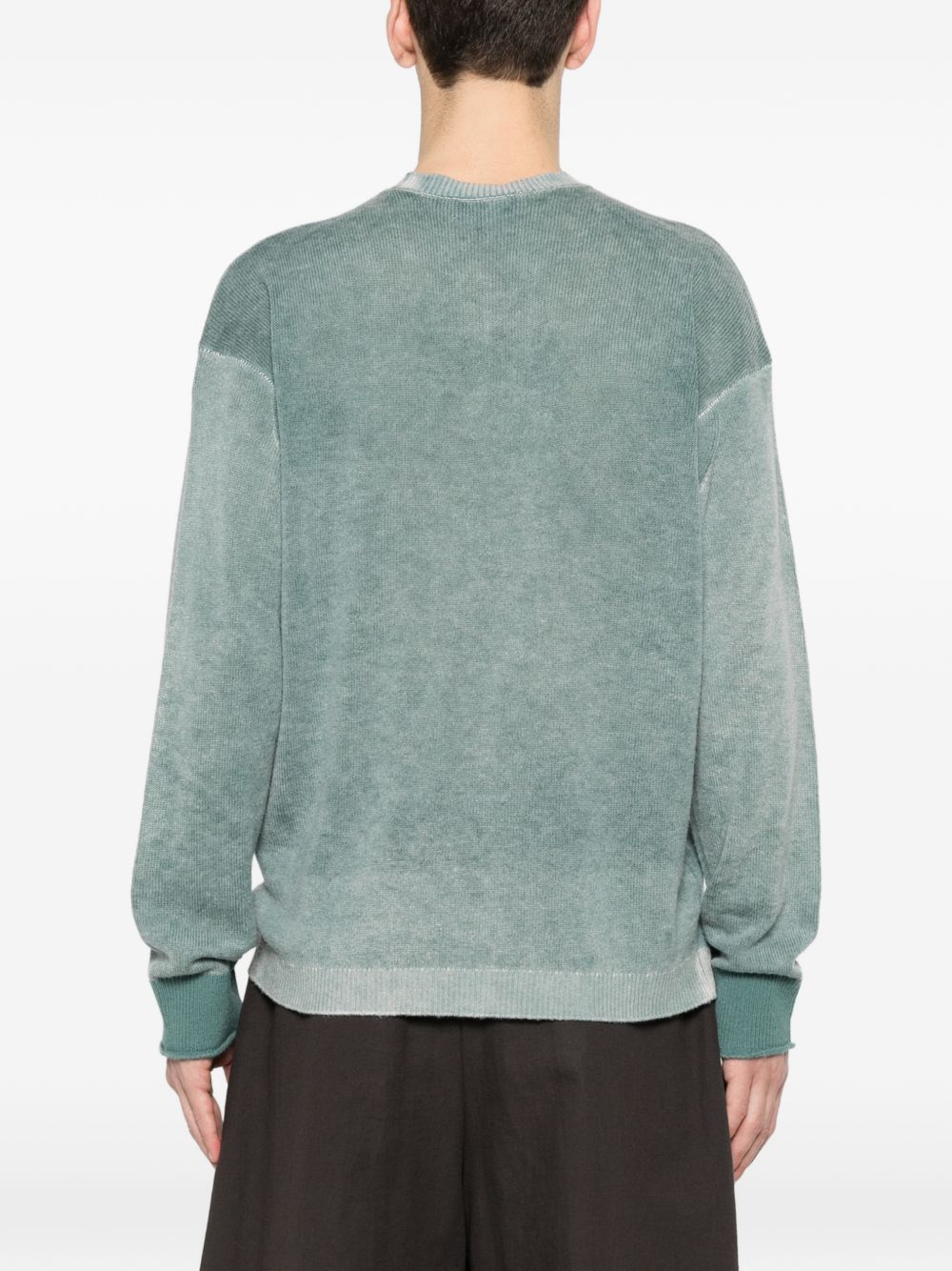 Emporio Armani Wool crewneck sweater - view 5