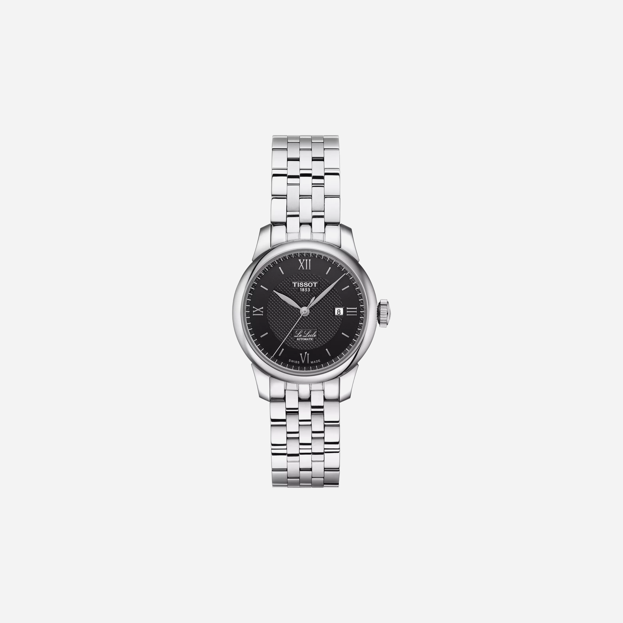 Tissot Le Locle Automatic Lady Black Dial Stainless Steel 29mm