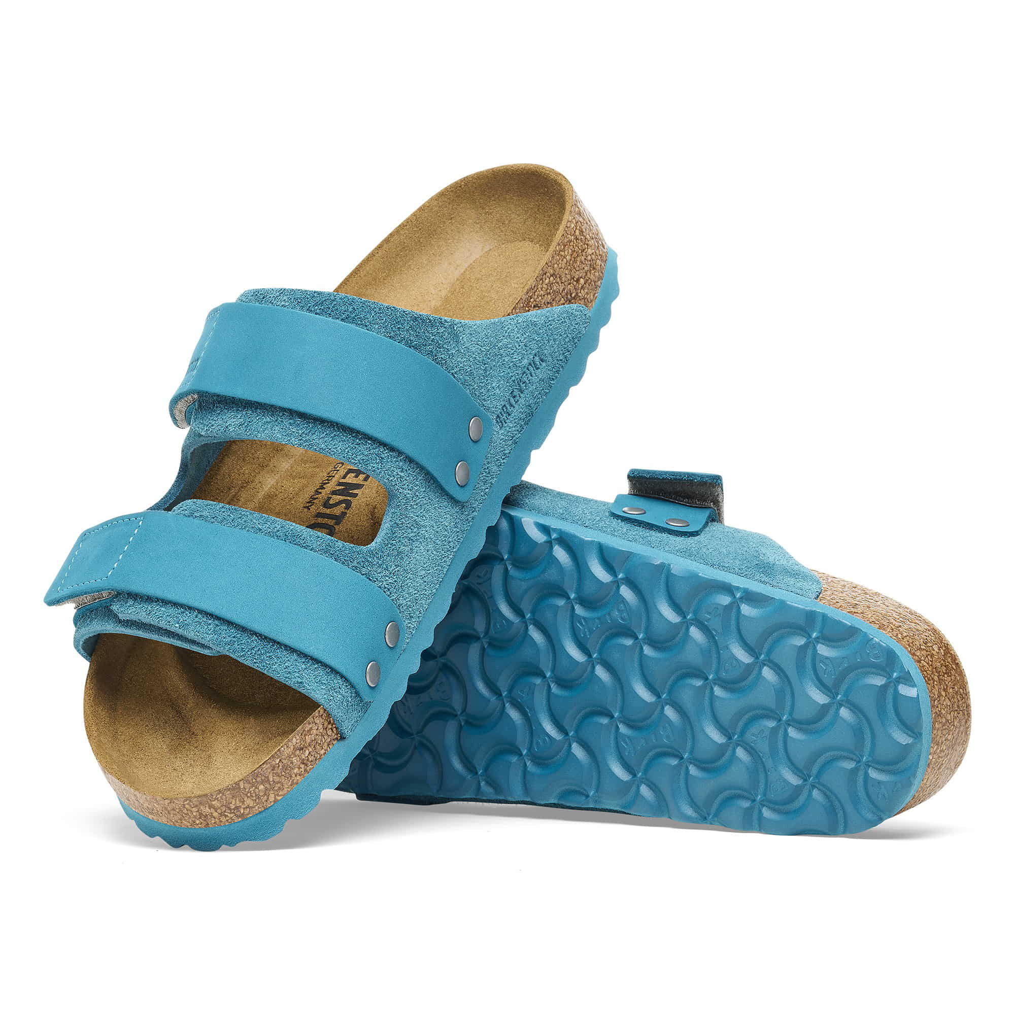 Birkenstock Uji Nubuck/Suede Leather – Blue Blue/Deep Turquoise