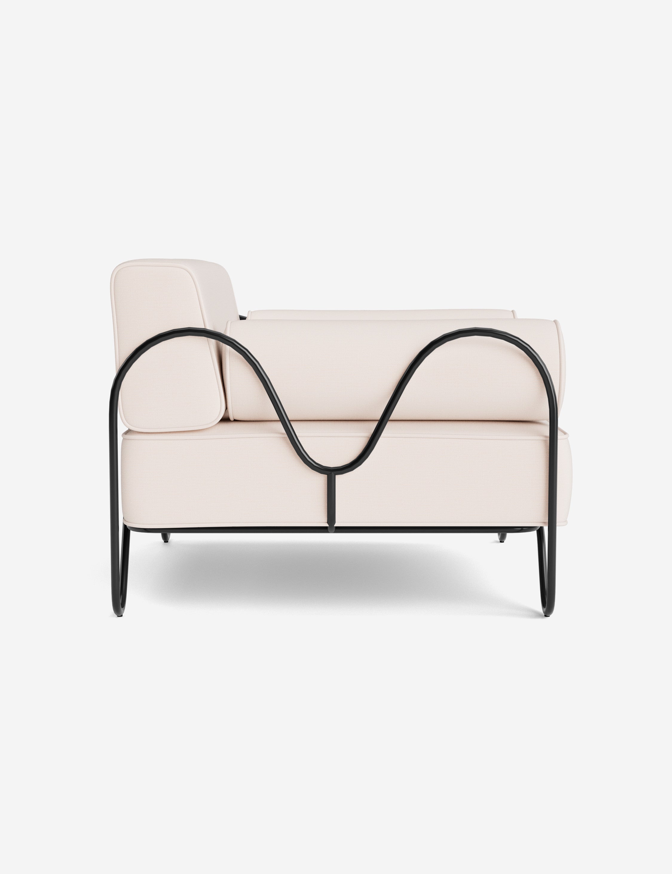 Lulu and Georgia Peggy Outdoor Accent Chair Cushion by Sarah Sherman Samuel - view 55