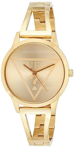 Guess Lola Gold Dial Men 34mm – Yellow Gold