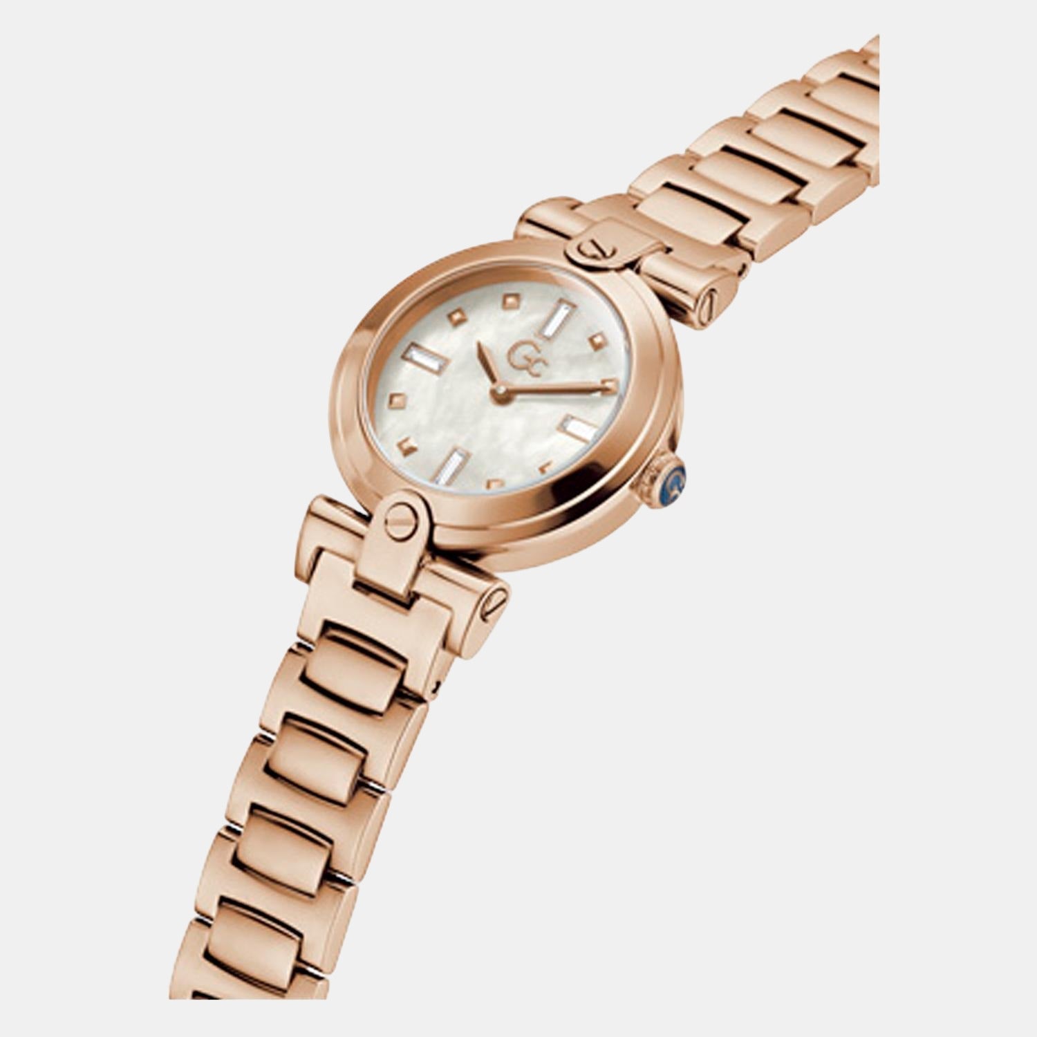 GC Fusion Women's Women Quartz White Dial Analog Stainless Steel Watch Y97002L1MF - view 4