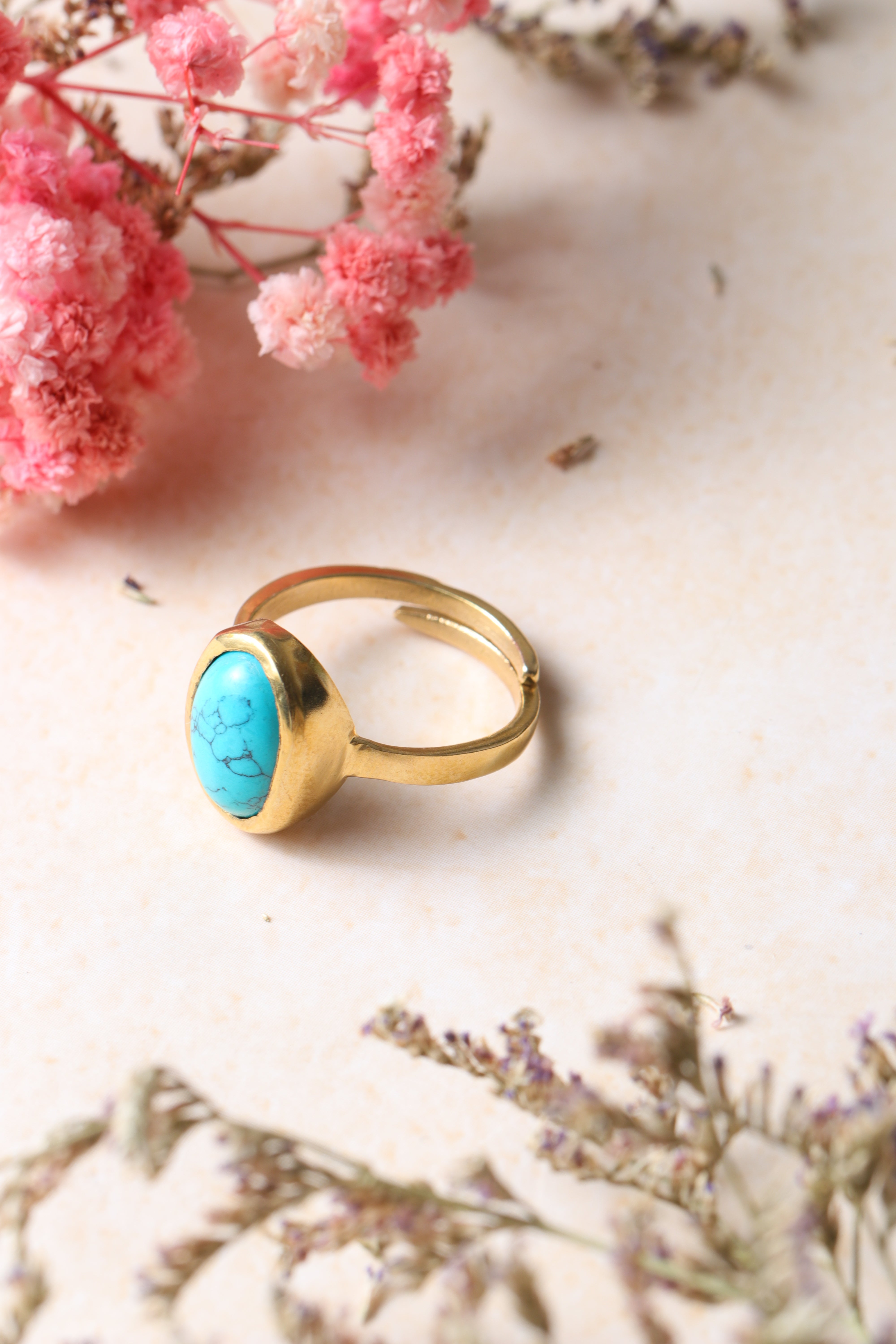Studio Vaidik Irani Firoza/ Turquoise Ring 7.25 ratti - view 2