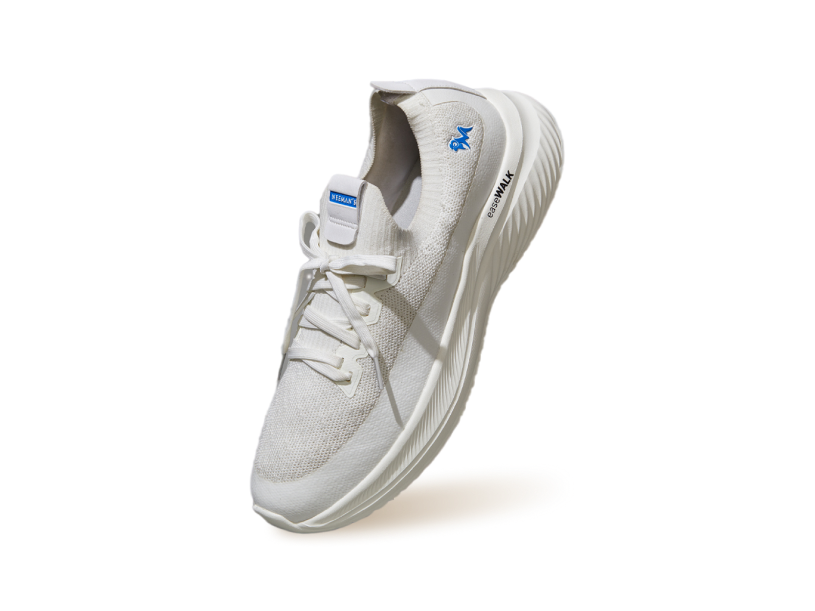 Neeman's Ease Walk Sneakers : White - view 8