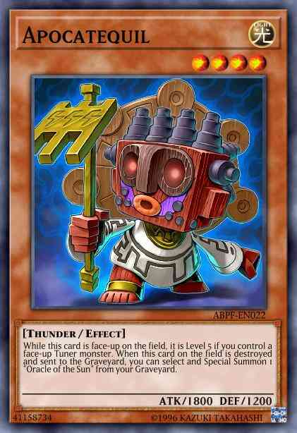 Yu-Gi-Oh! Apocatequil - ABPF-EN022 - Common - Unlimited