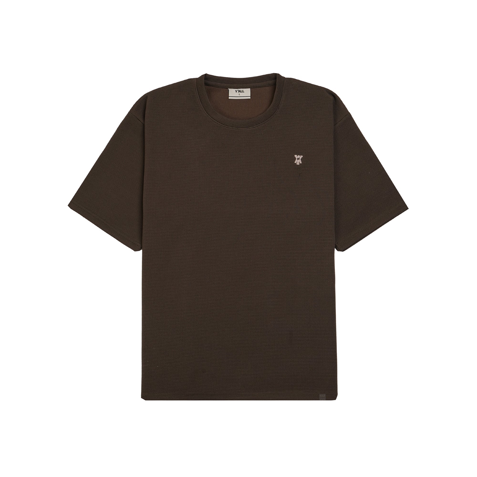 Y*all Waffle T Shirt - Tate Olive
