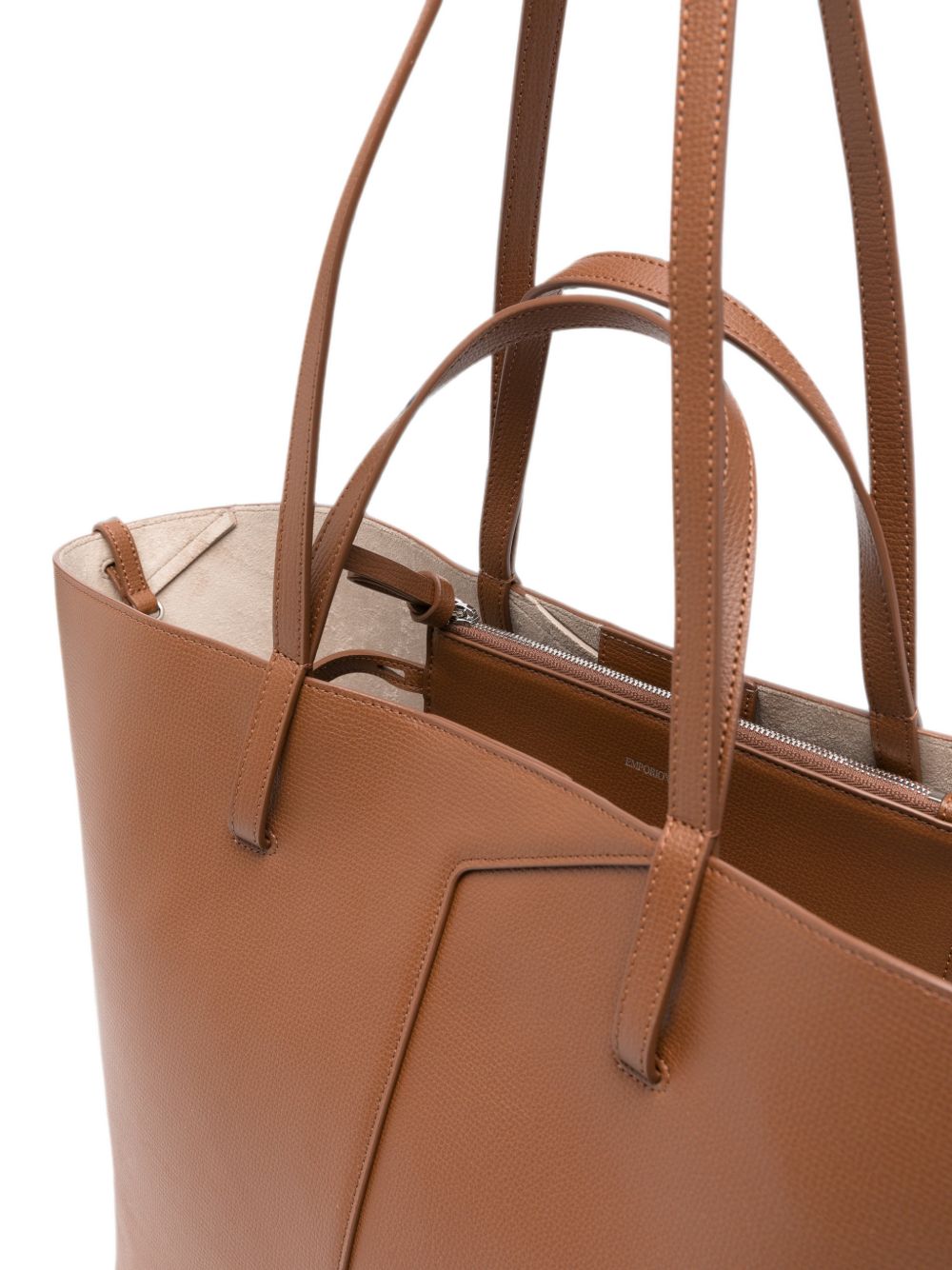 Emporio Armani Leather Tote Bag – 100% Bovine Leather - view 2