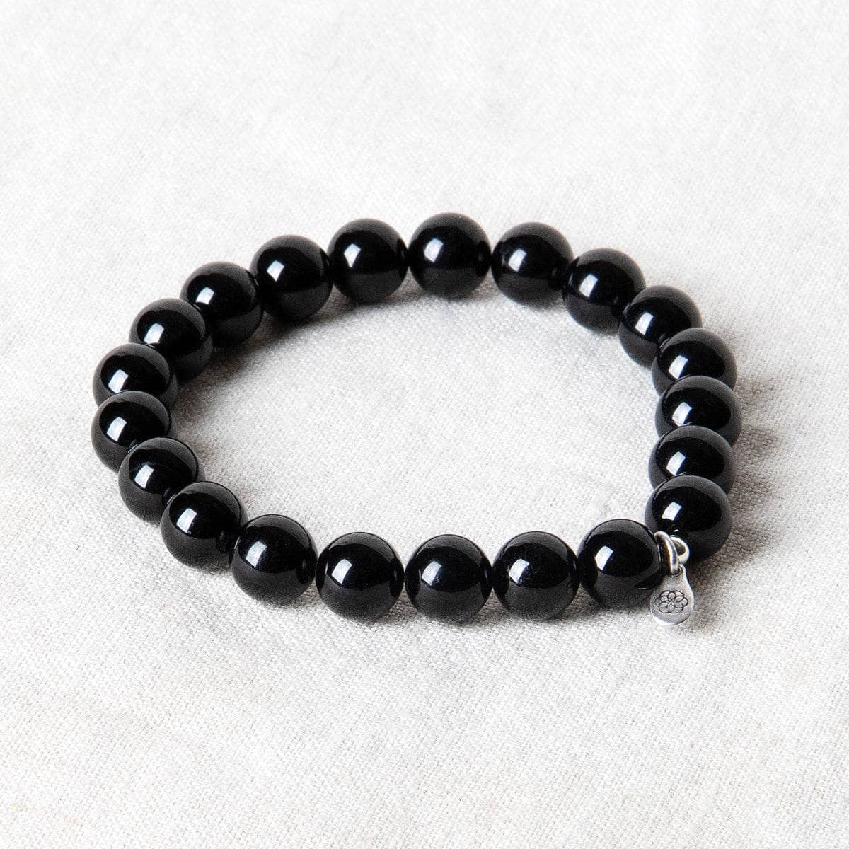 Tiny Rituals Black Tourmaline Energy Bracelet 8mm