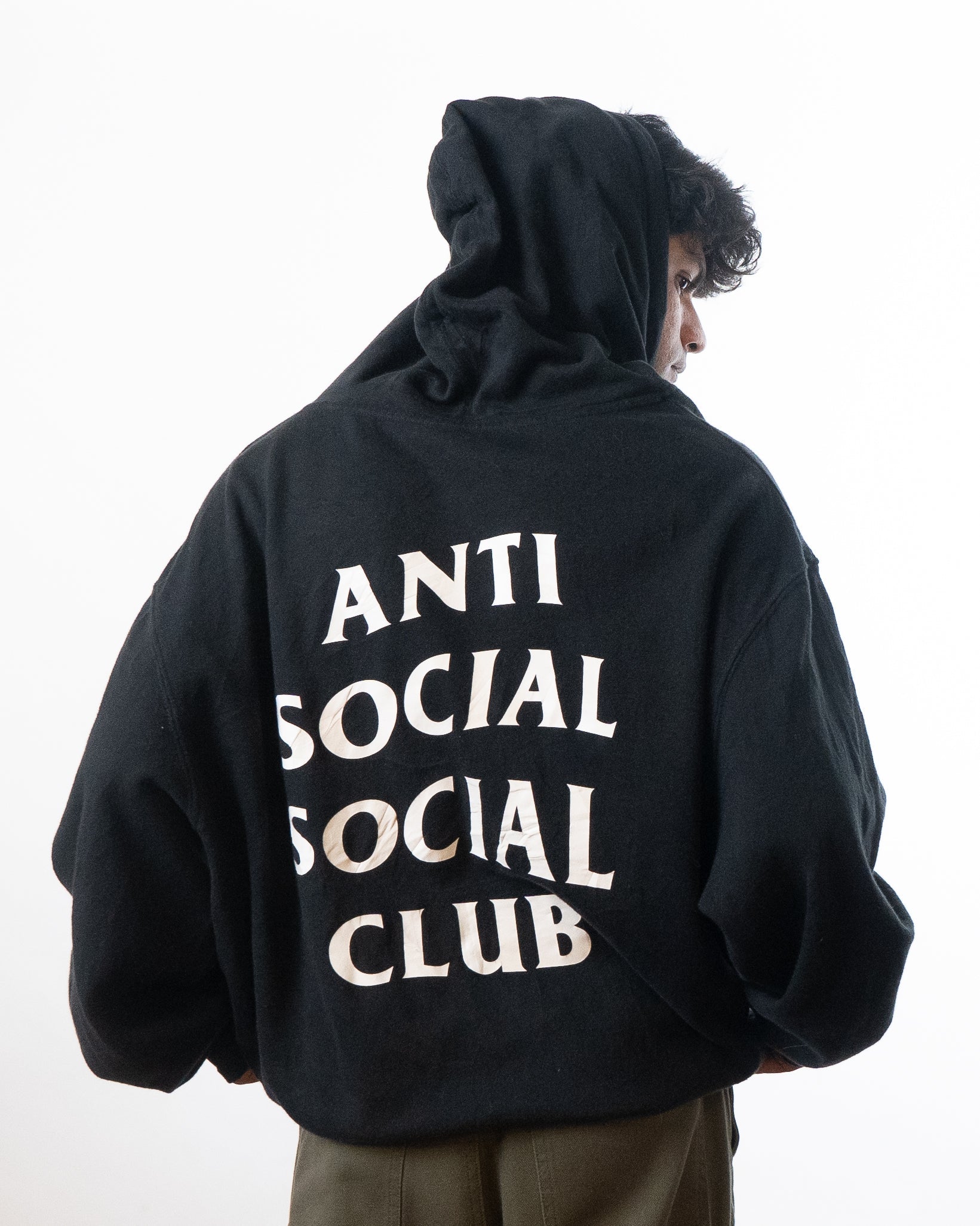 Anti Social Social Club x Line Brown Bear Hoodie - view 4