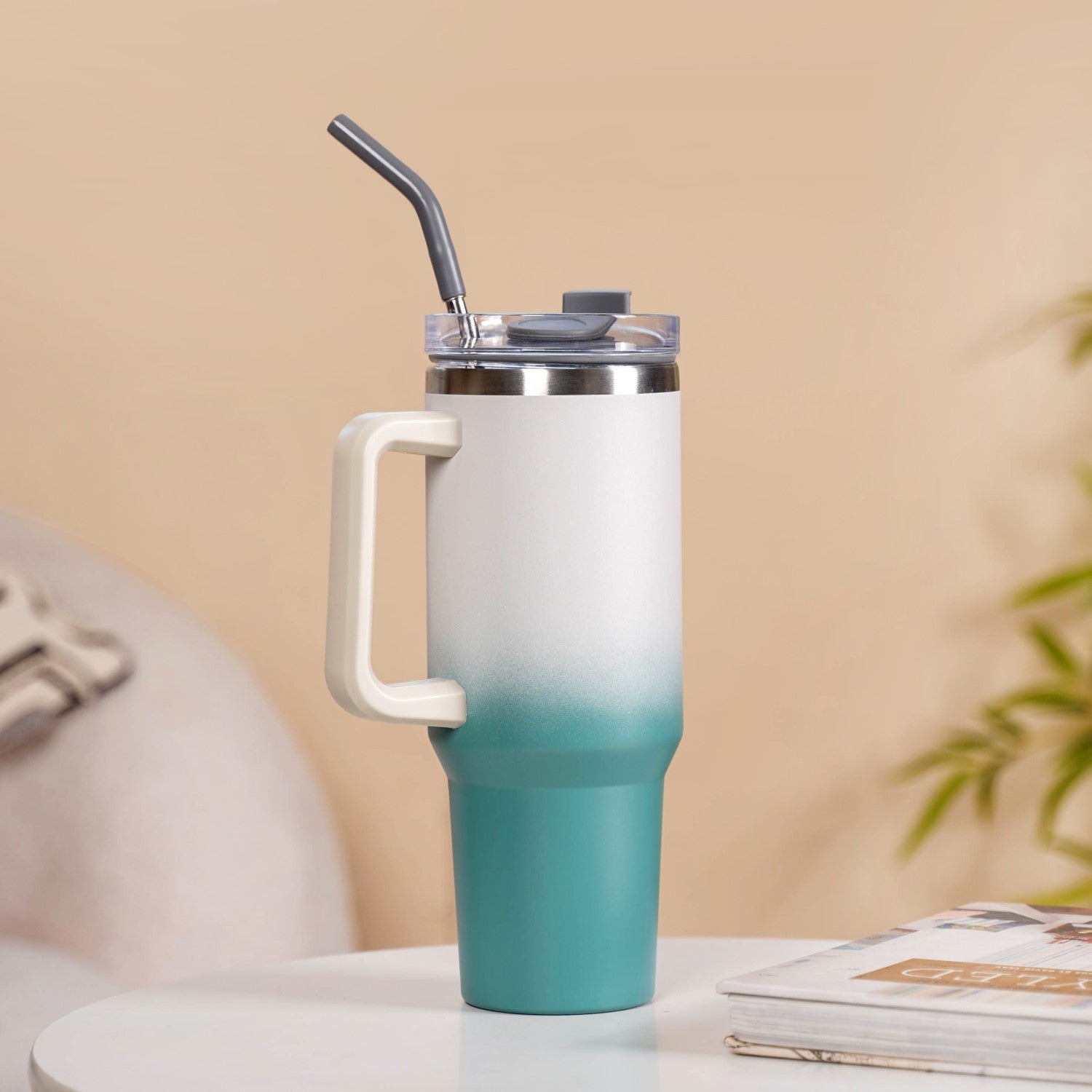 Nestasia Heat Insulated Steel Water Bottle For Travel 1200ml