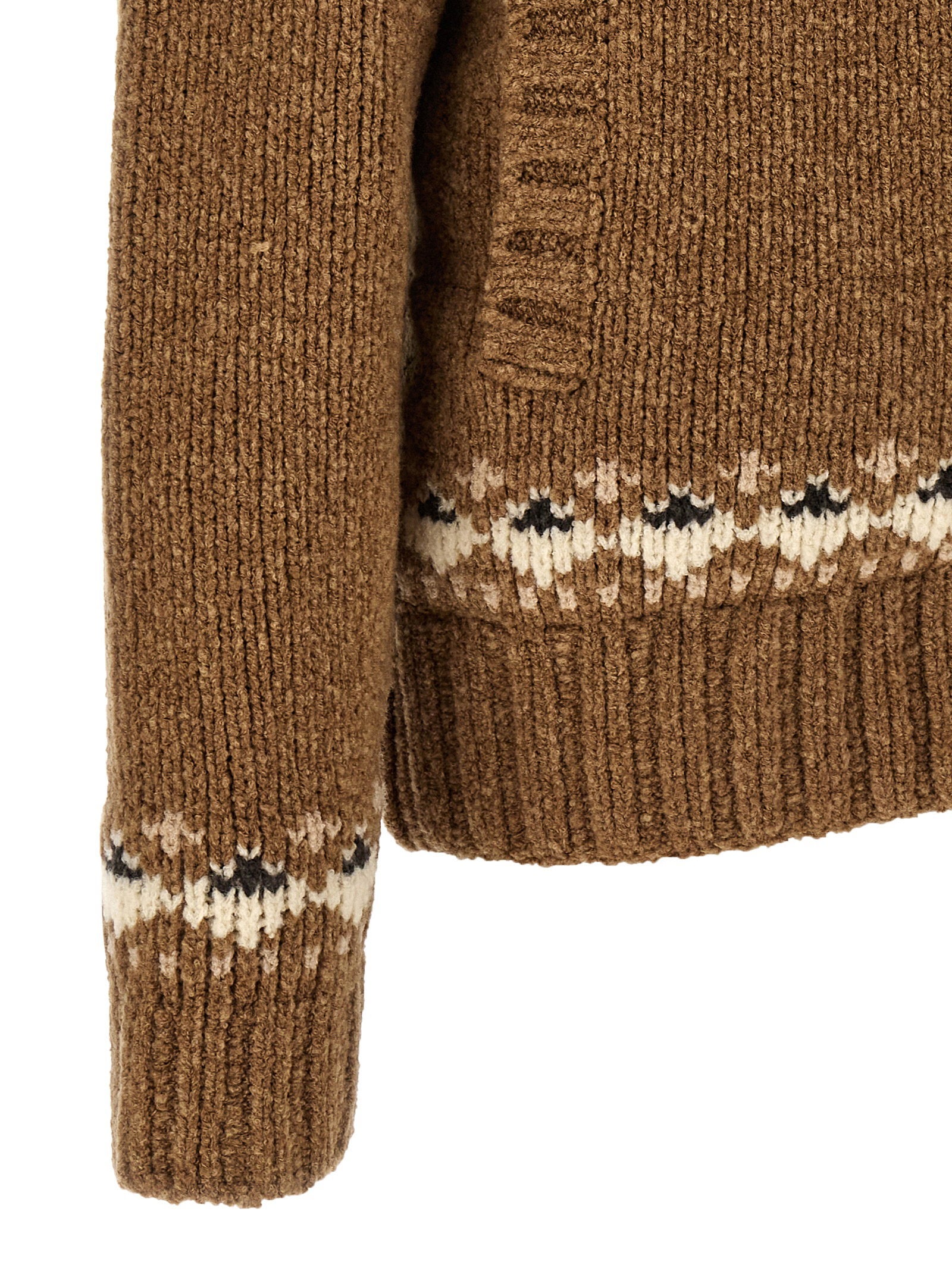 Moncler Geometric Bouclé Cardigan - view 5