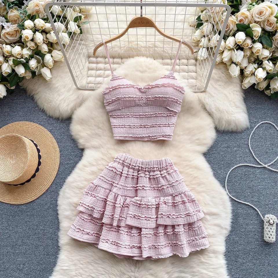 Alamode By Akanksha Raina 2 Piece Summer Coord Set - Resortwear