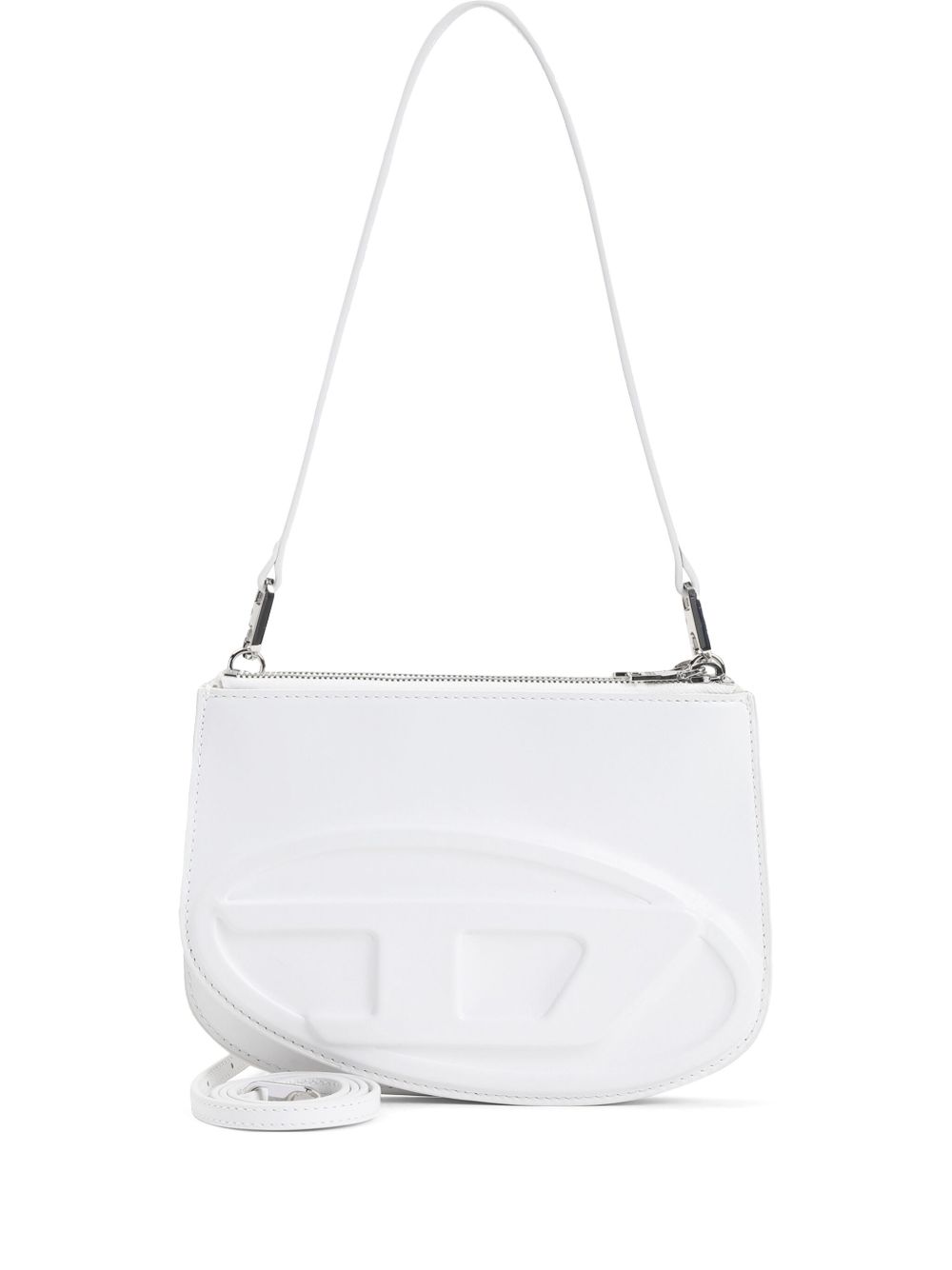 Diesel 1DR Twin-Double-pouch shoulder bag – Calf leather 100%
