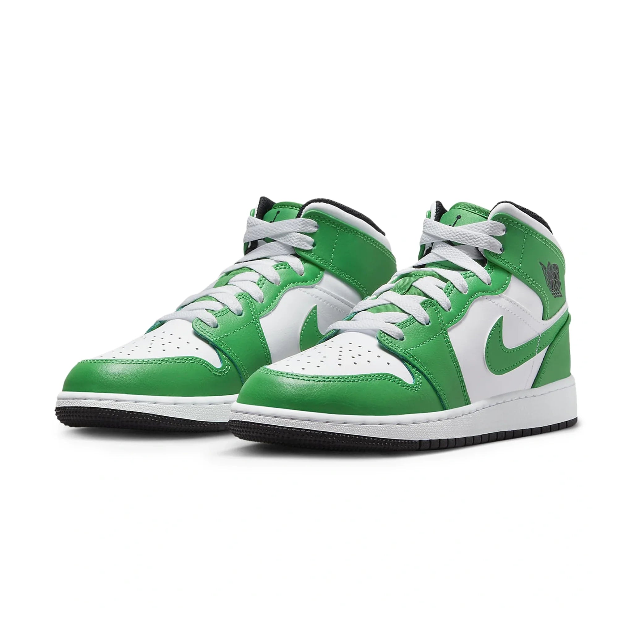 Air Jordan 1 Mid Lucky Green (GS) - view 2