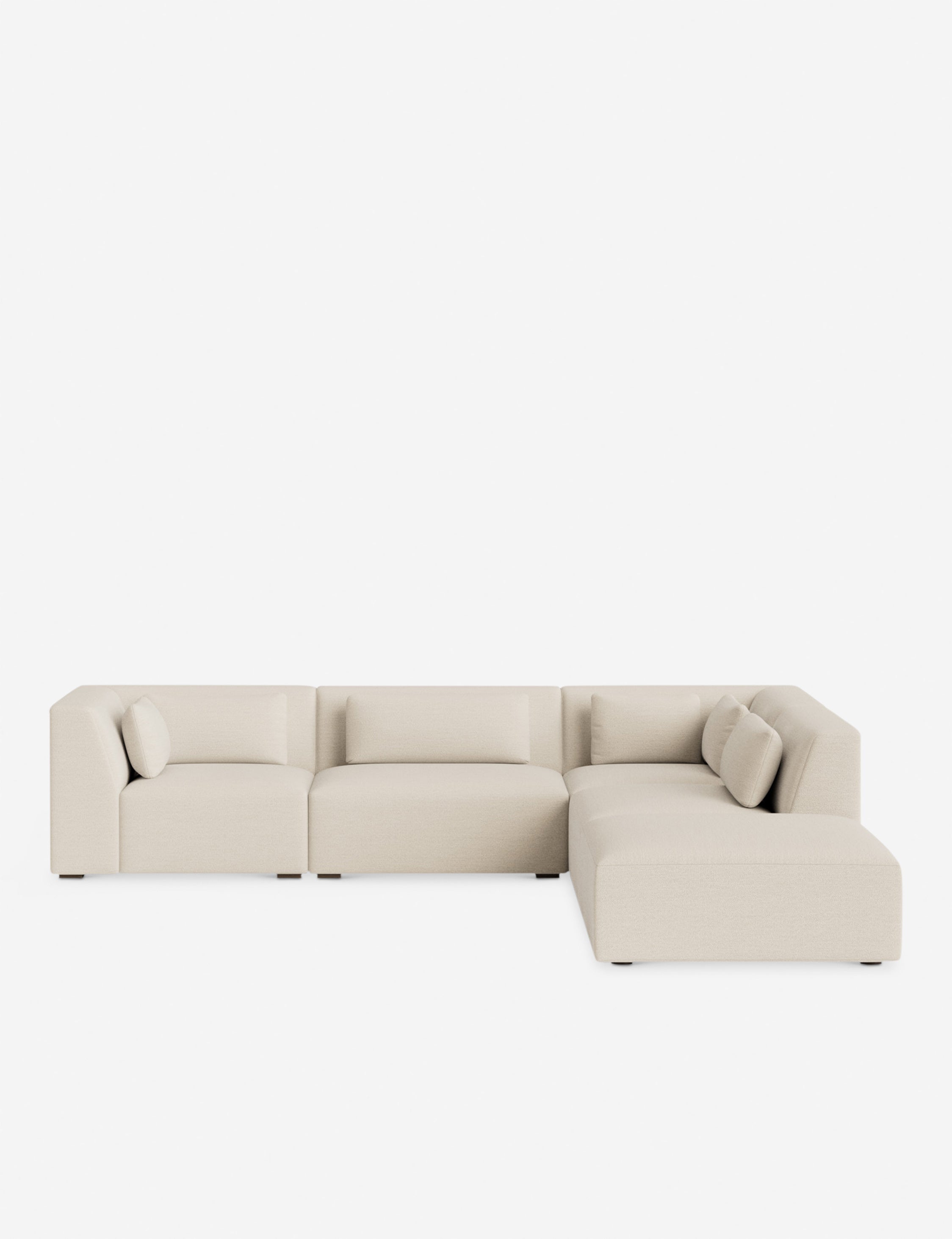 Lulu and Georgia Koh Modular Sectional Sofa With Ottoman - view 33