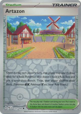 Uncommon sv02-171 reverse – Pokémon Artazon - 171/193 - Uncommon [sv02-171] [Reverse Holo]