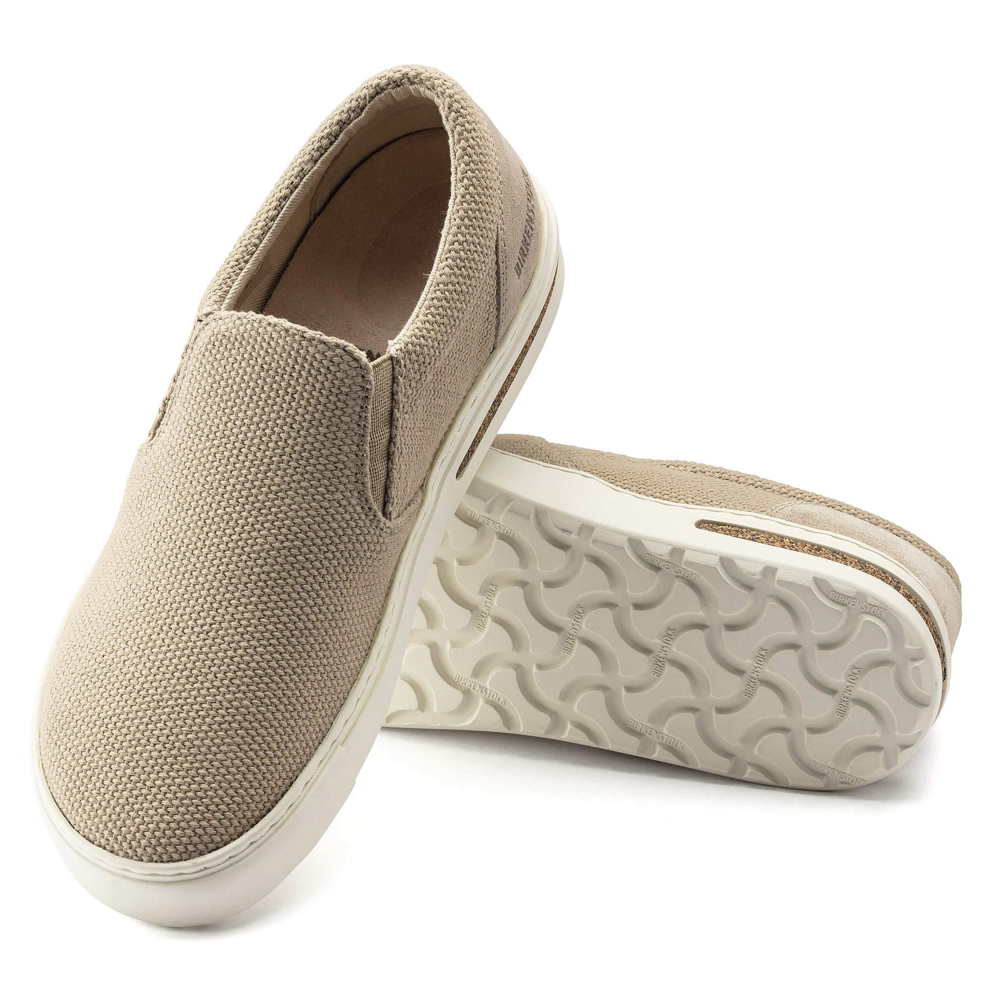 Birkenstock Oswego Canvas/Suede – Beige Beige/Sandcastle