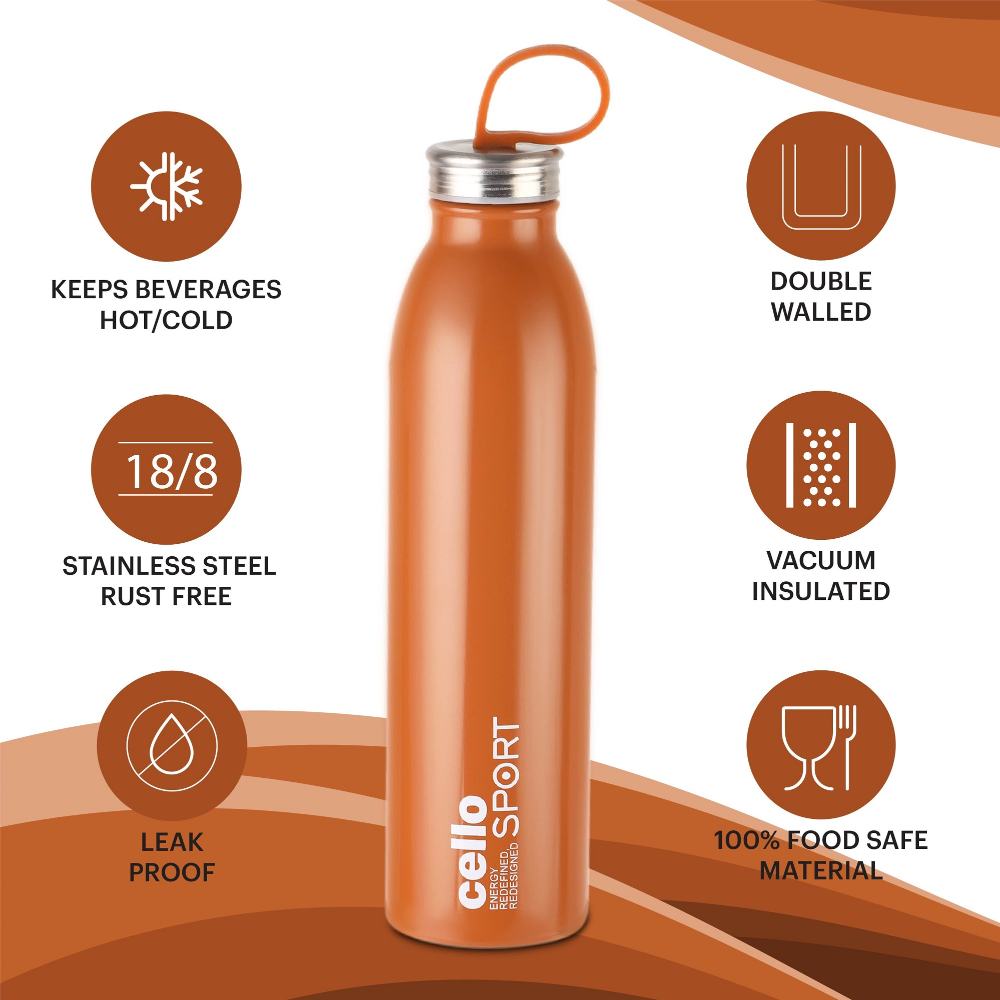 Cello Nios Flask, Vacusteel Water Bottle, 900ml - view 9