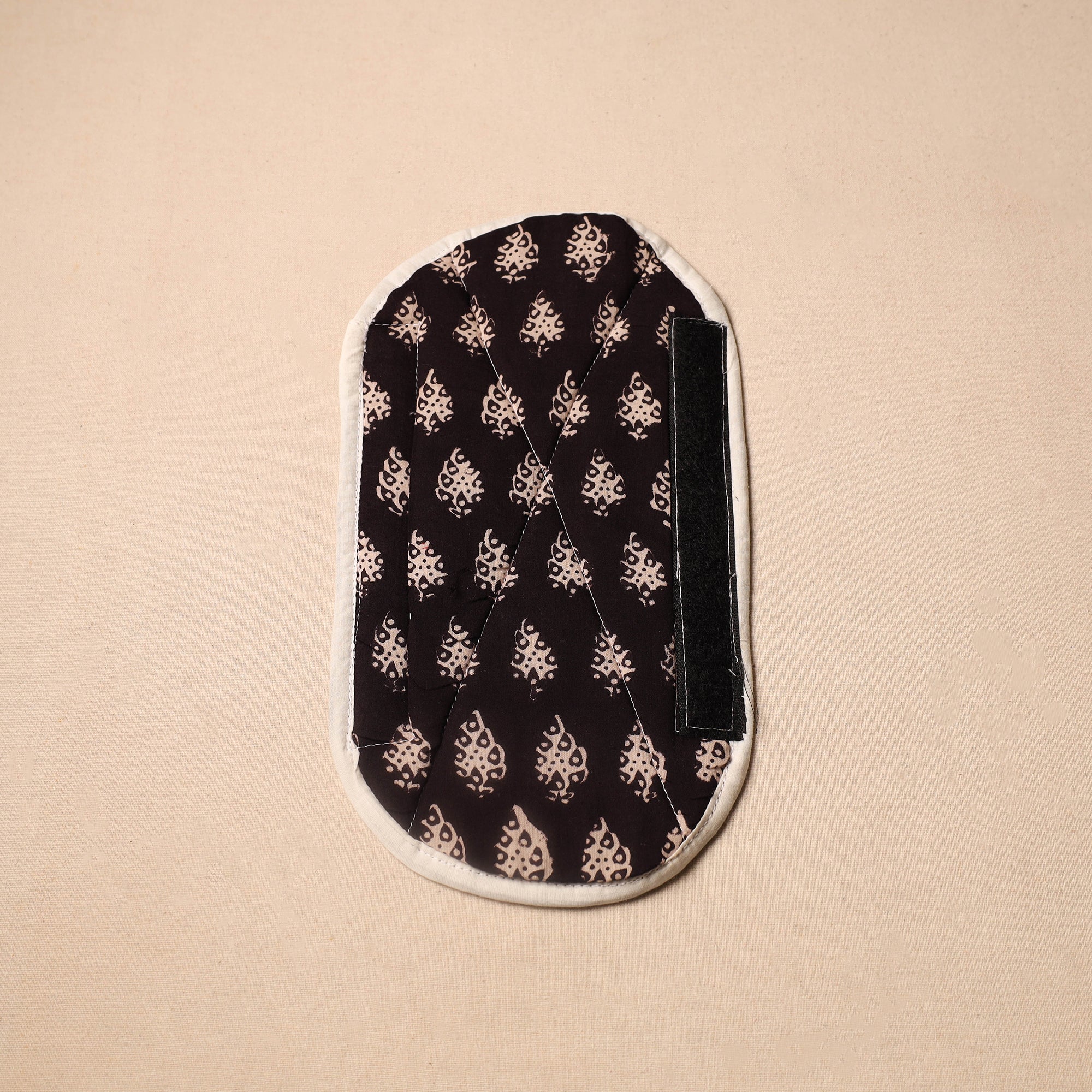 JALPARI Black - Handmade Cotton Fridge Handle Cover 23 - view 2