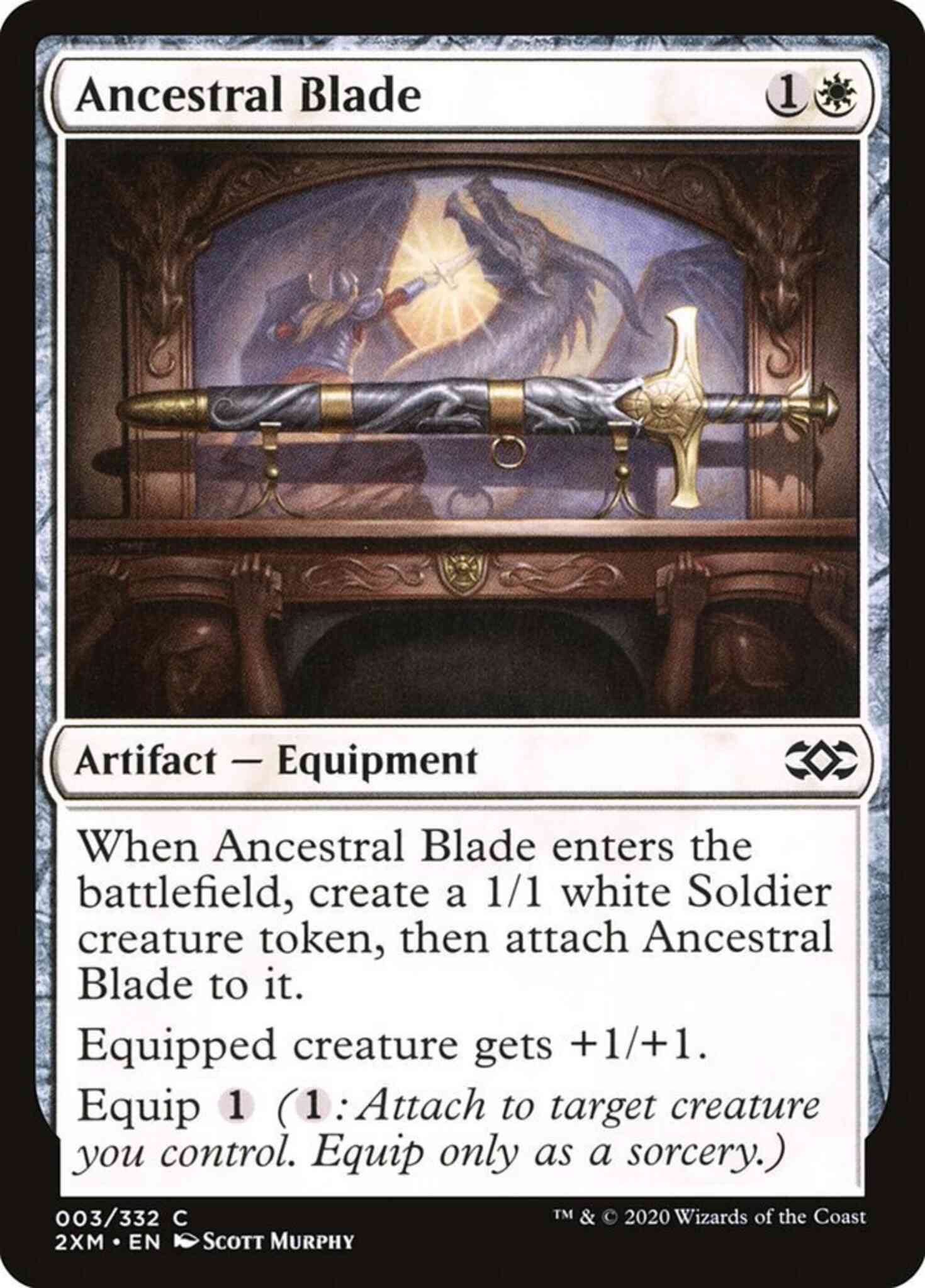 Ancestral blade 3 – Magic Ancestral Blade [3] [Double Masters] [Non-Foil]