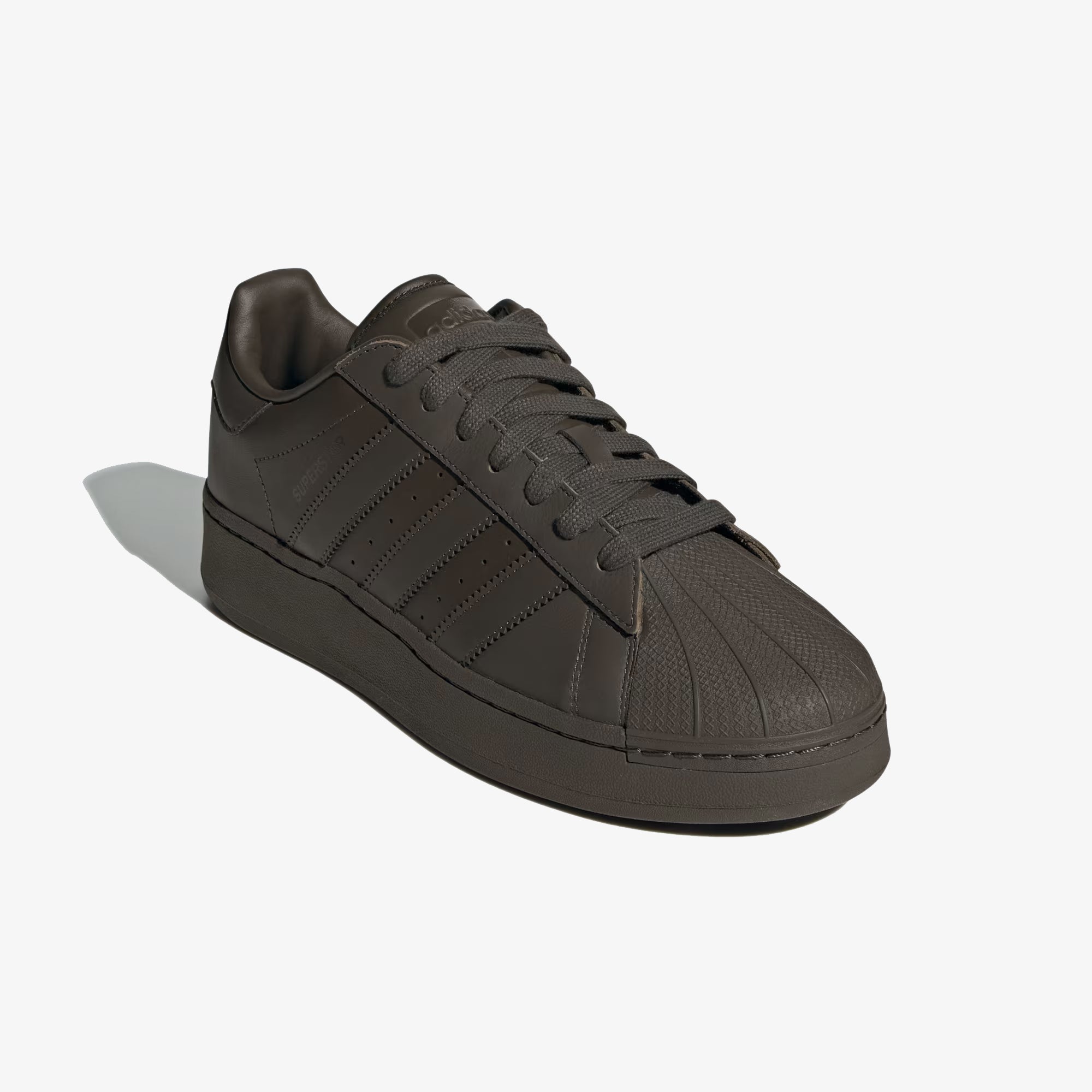 Adidas Originals | SUPERSTAR XLG { SHADOW OLIVE/CORE BLACK - view 2